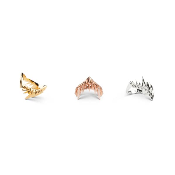 Gucci Shark Bay Ring Rose Gold