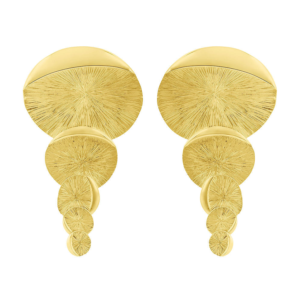 Sophie Simone Designs Women's Gold Earrings Zenith In Gold