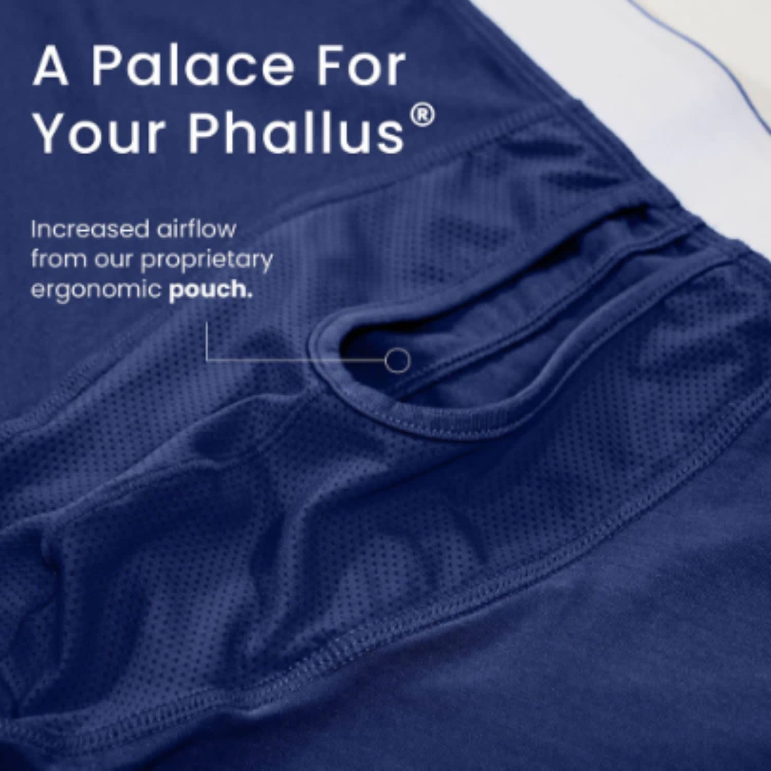 Pants with a 'palace for the phallus