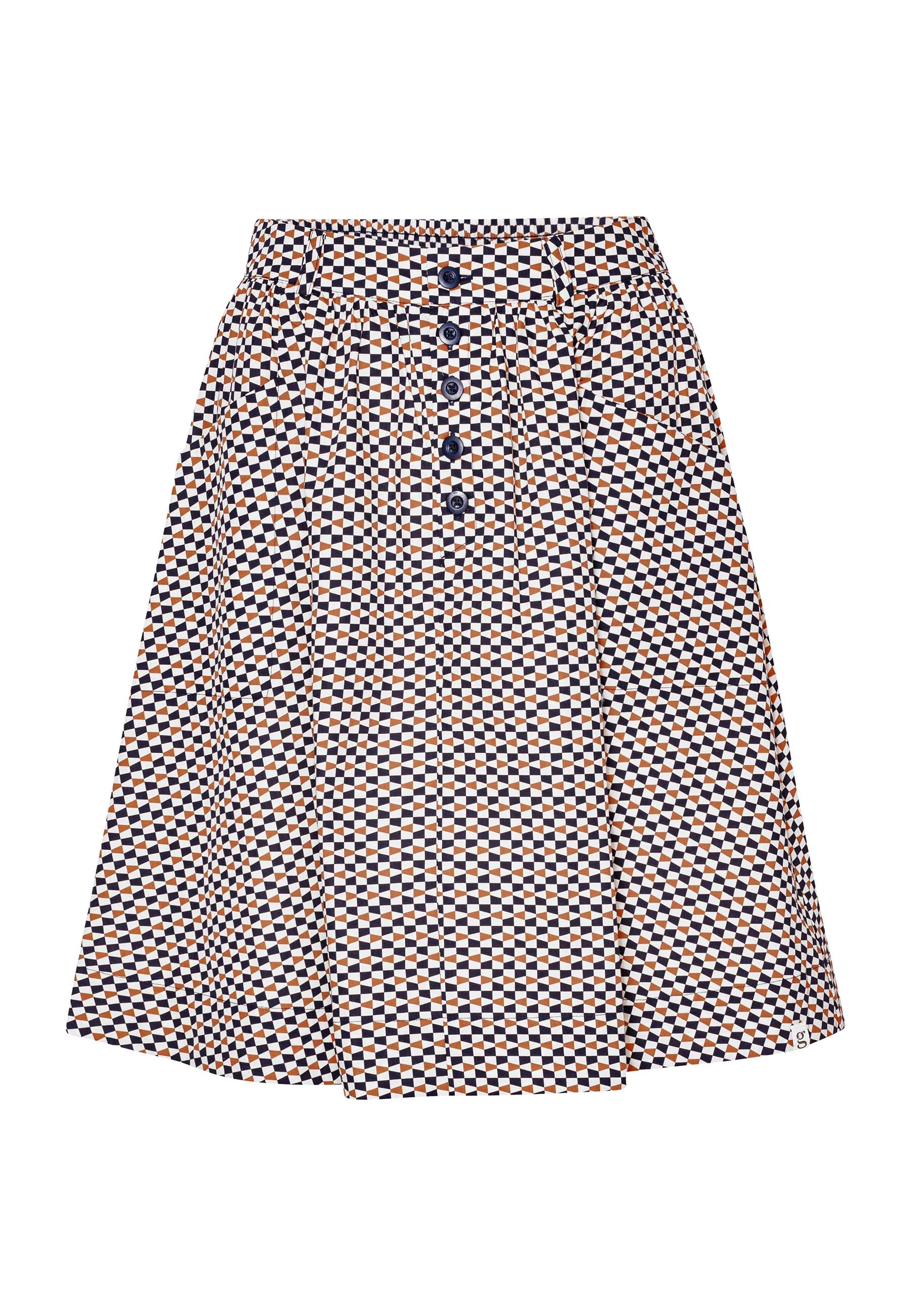 Grobund Women's  Molly Skirt - The One In A Graphic Pattern