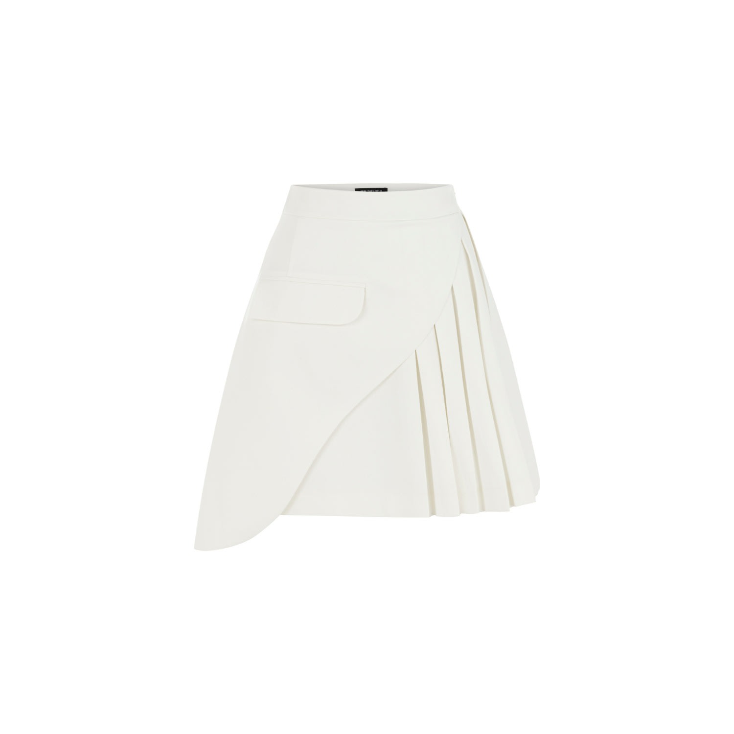 Women’s Evelyn White Mini Skirt Xxs Feel the Lotus