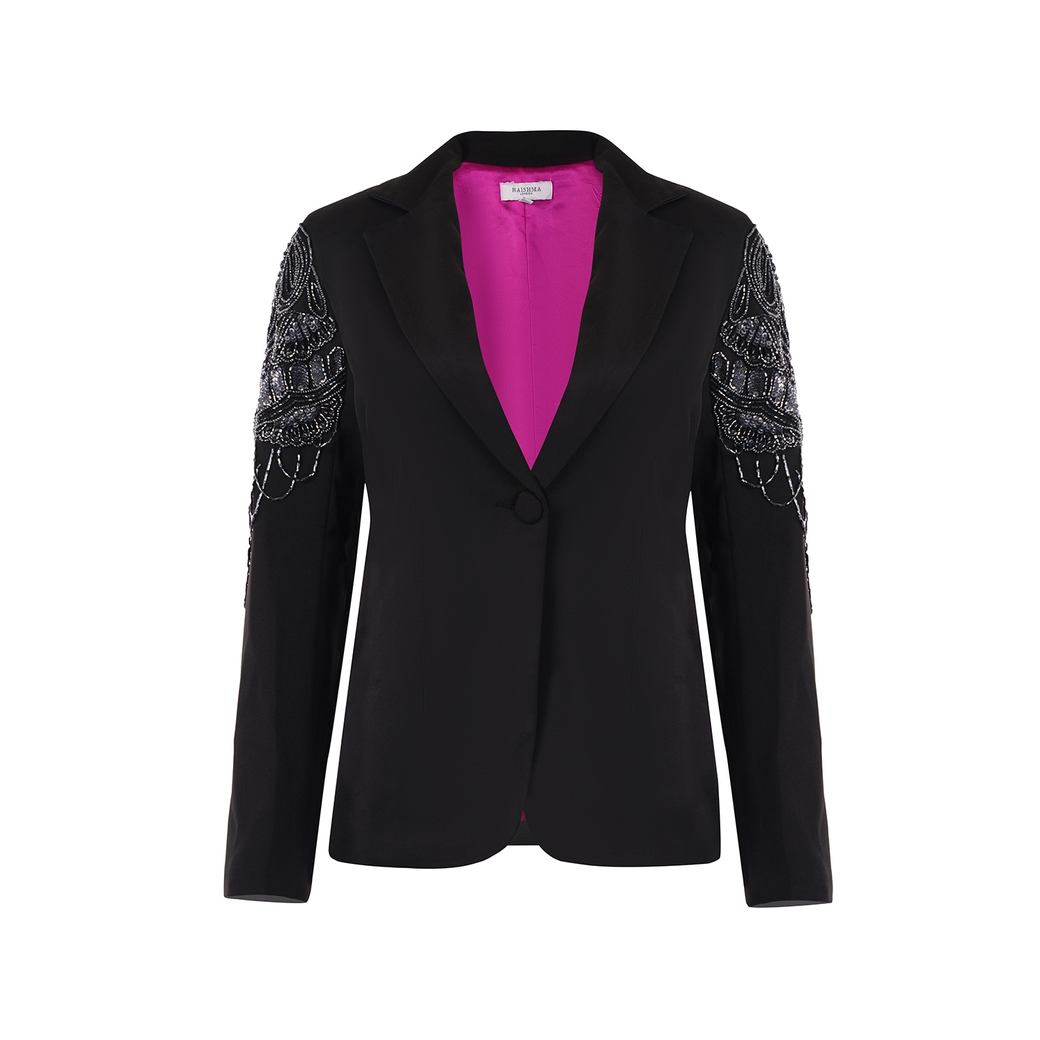 Women's Grey Ebony Jacket | Large | Raishma