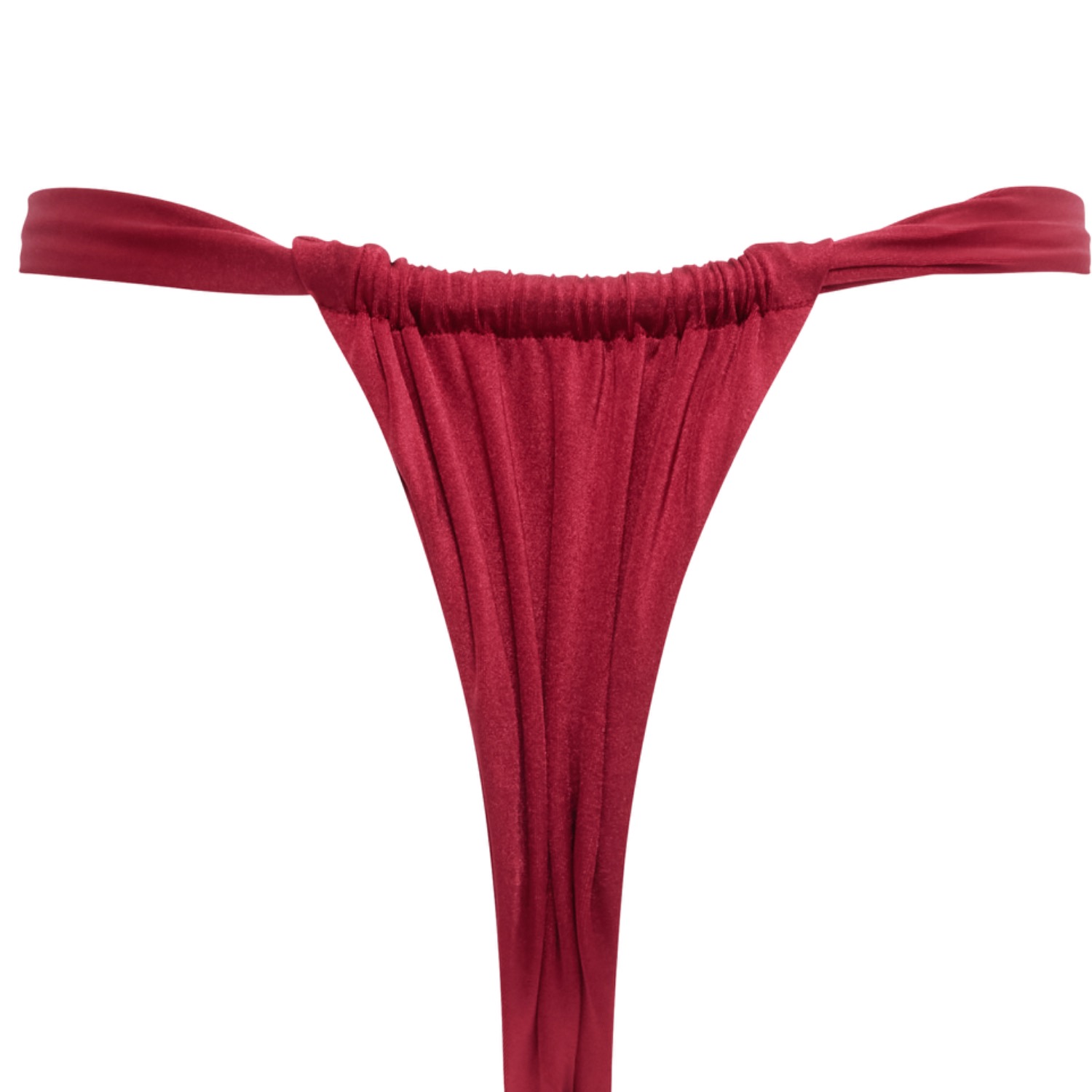 Donnaswim Women's Red Bali Ruched Bottom Shiraz