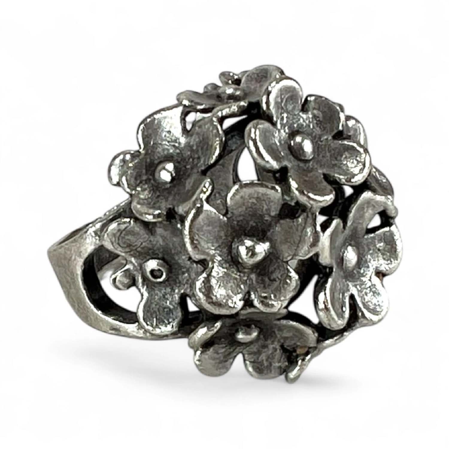 By Virgo Women's Silver Callindra Antique Ring In Silver