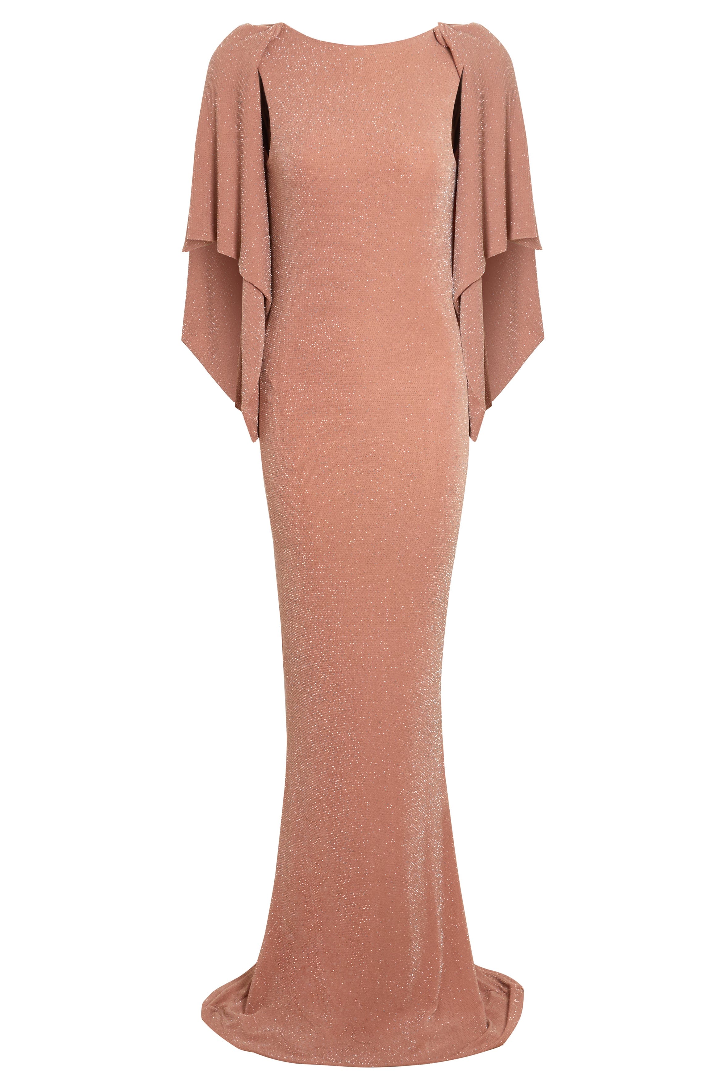 Sarvin Women's Neutrals Cowl Backless Maxi Dress In Brown