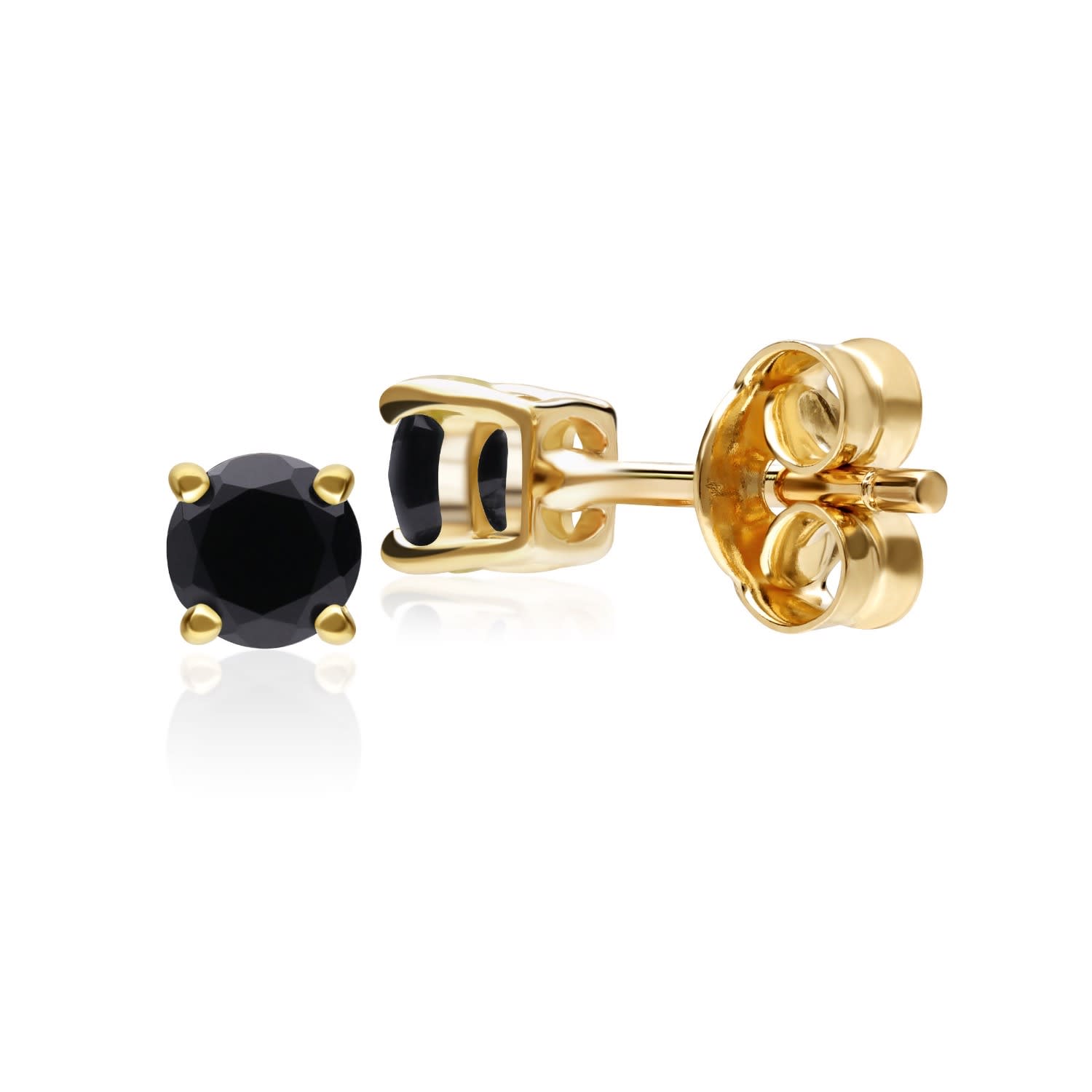 Men's onyx 2024 stud earrings