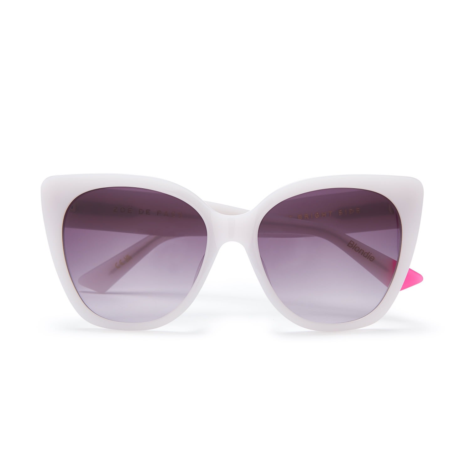 Women’s White Blondie Snow Zoë De Pass Eyewear