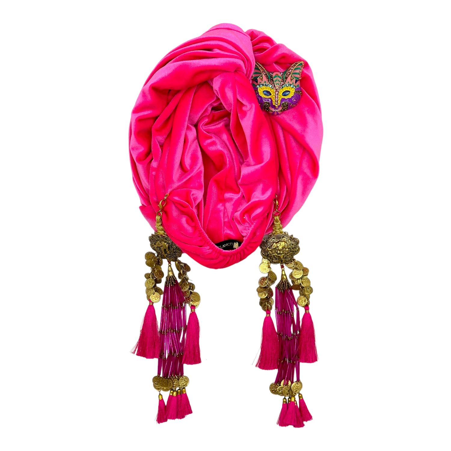 Women’s Pink / Purple Hotty Kitty Dream Turban One Size Julia Clancey