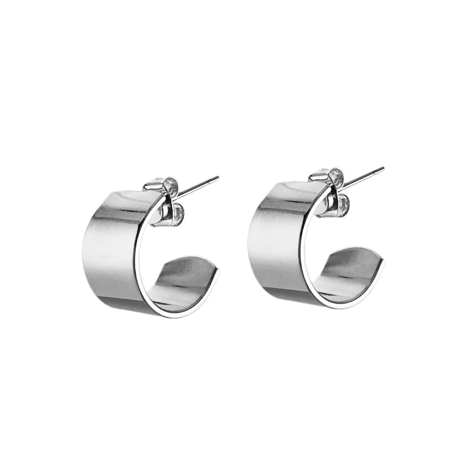 Biko Women's Liberty Hoops Mini Silver In Silver