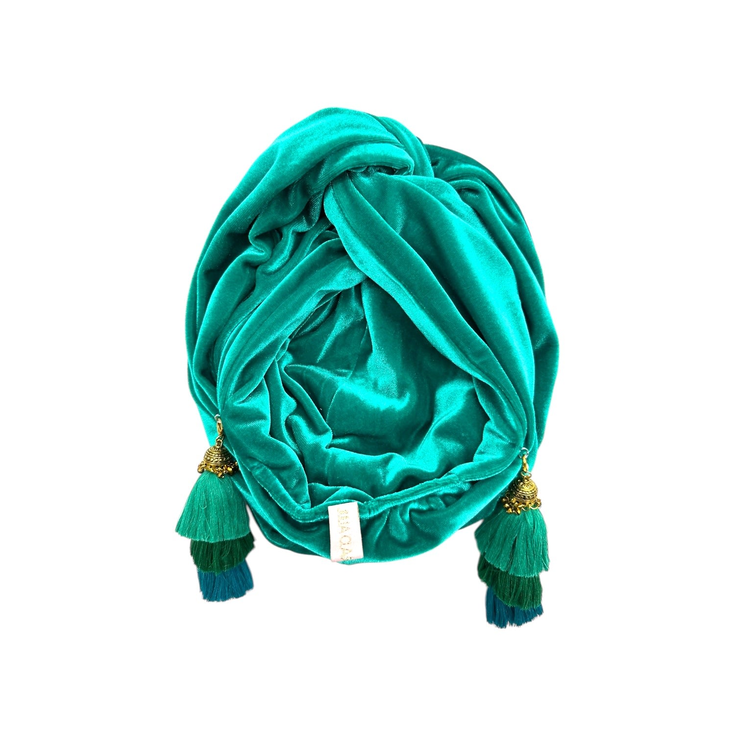 Women's Green / Blue Jade Swinglette Turban | Julia Clancey