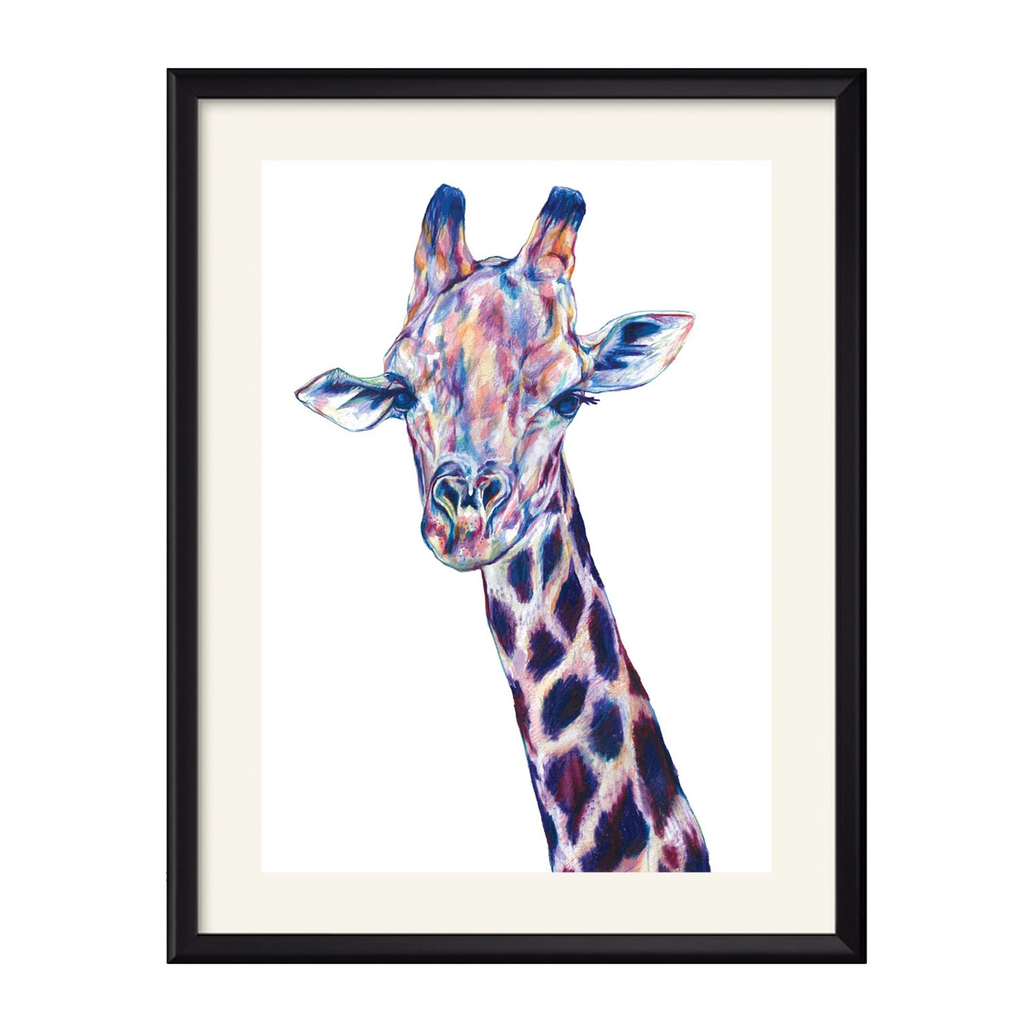 Giraffe Art Print Claudine O’sullivan Illustration & Design