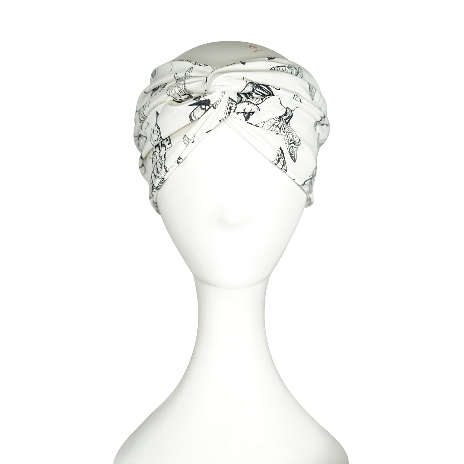 Jennafer Grace Women's Natural History Twist Headband In White