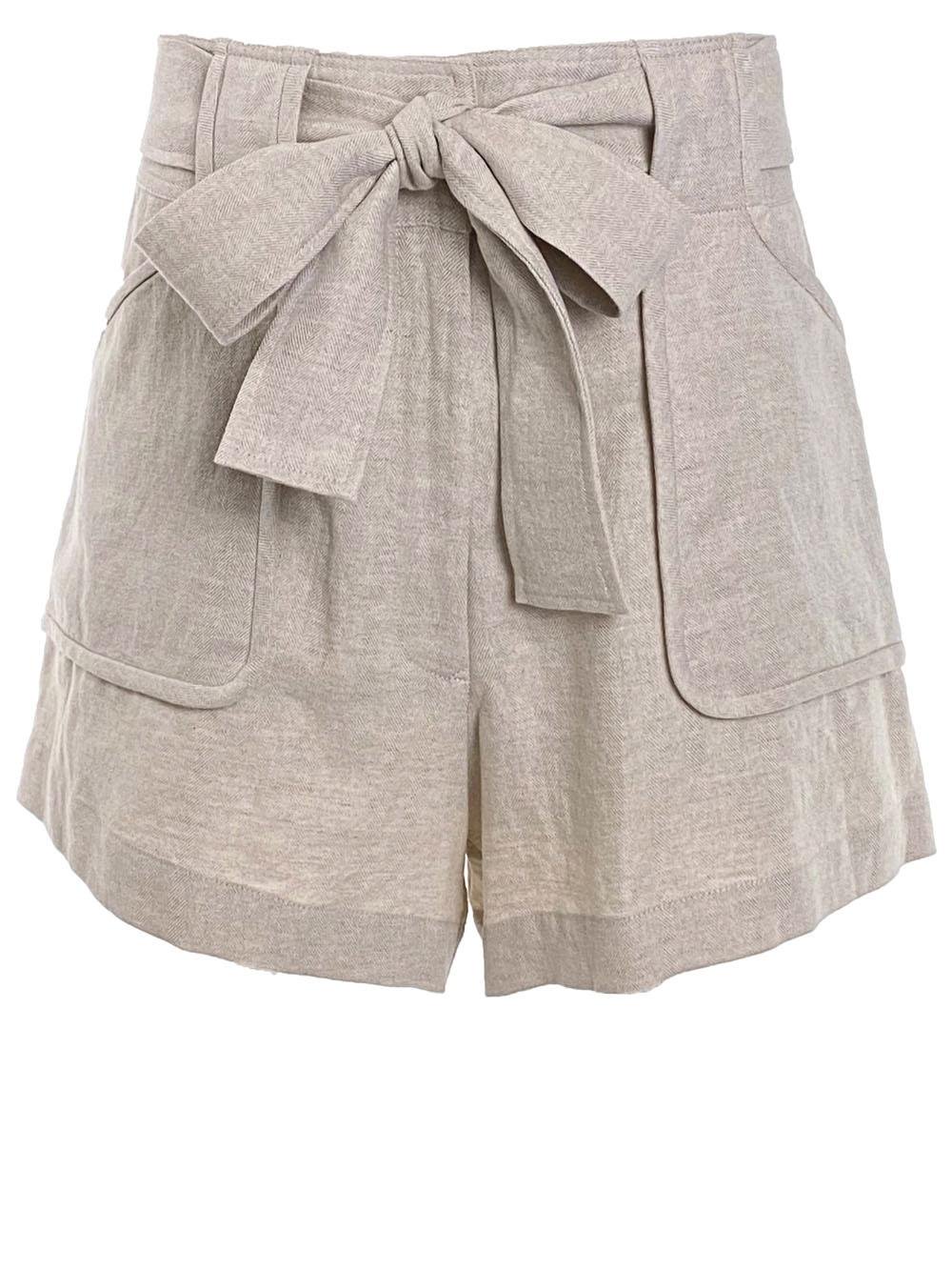 Neutrals Emma Short - Khaki 24" Christy Lynn