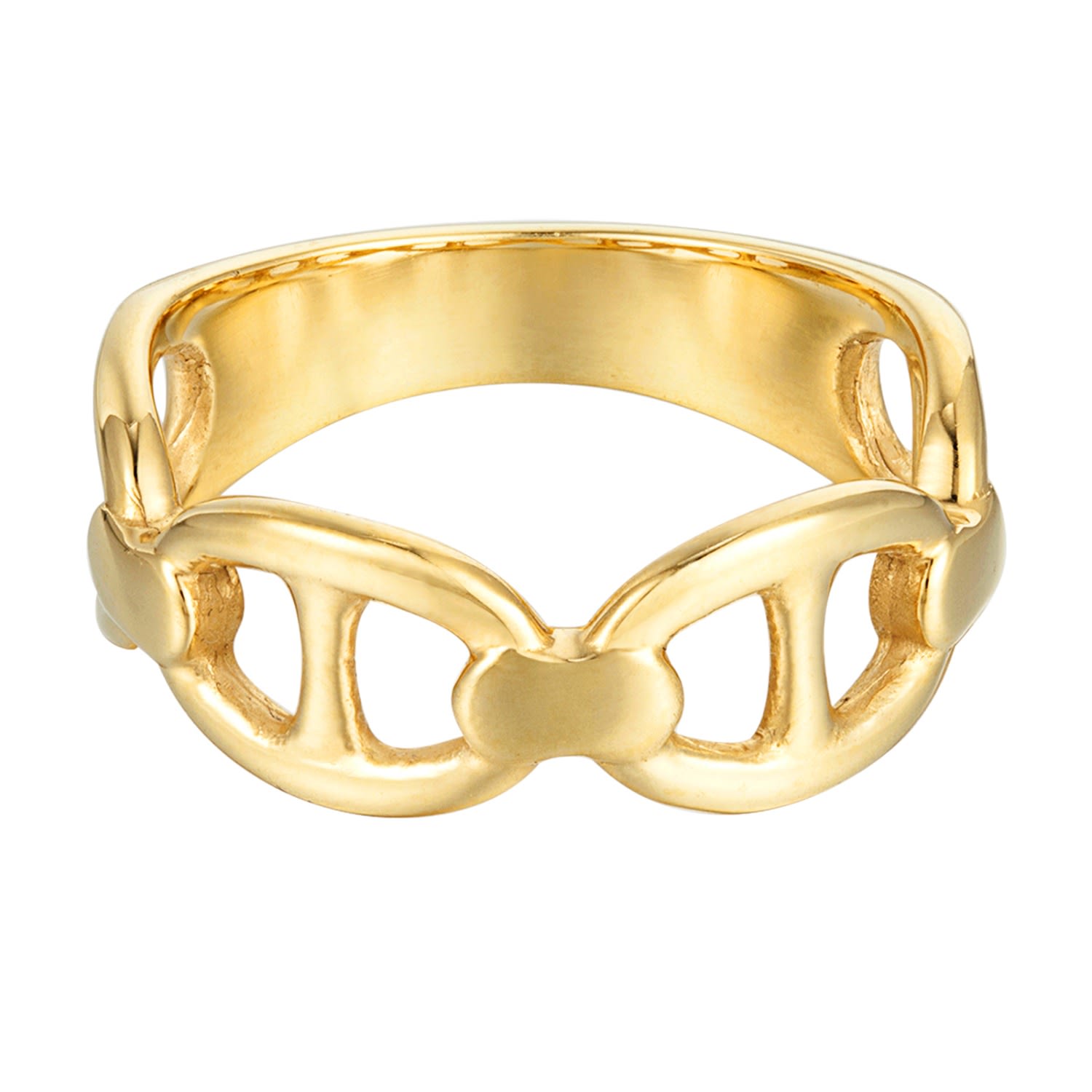 Women’s 22Ct Gold Vermeil Mariner Ring Seol + Gold