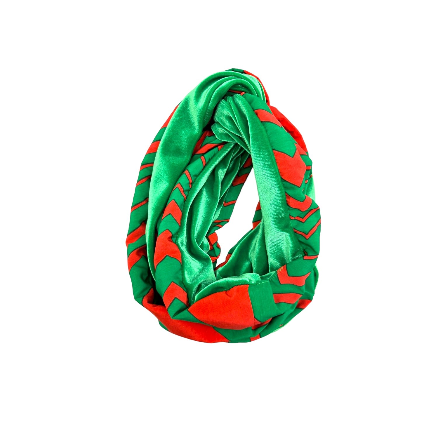 Women’s Green / Red Judy Open Turban Julia Clancey