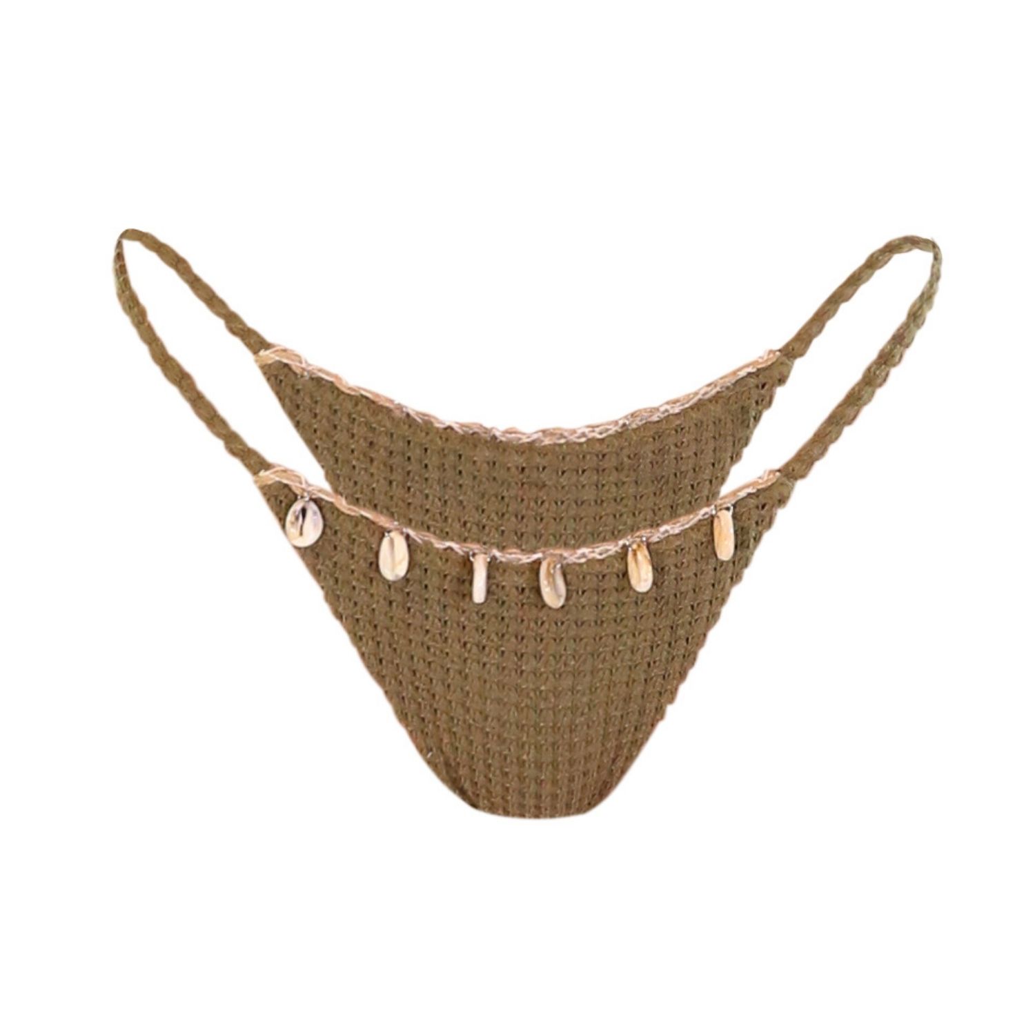 Belletage Swimwear Women's Green The Selva Bikini Bottom In Green