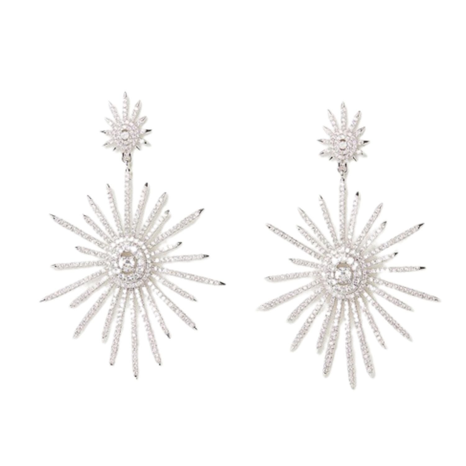 Stephanie Browne Australia Women's Venus Earrings - Silver In Silver