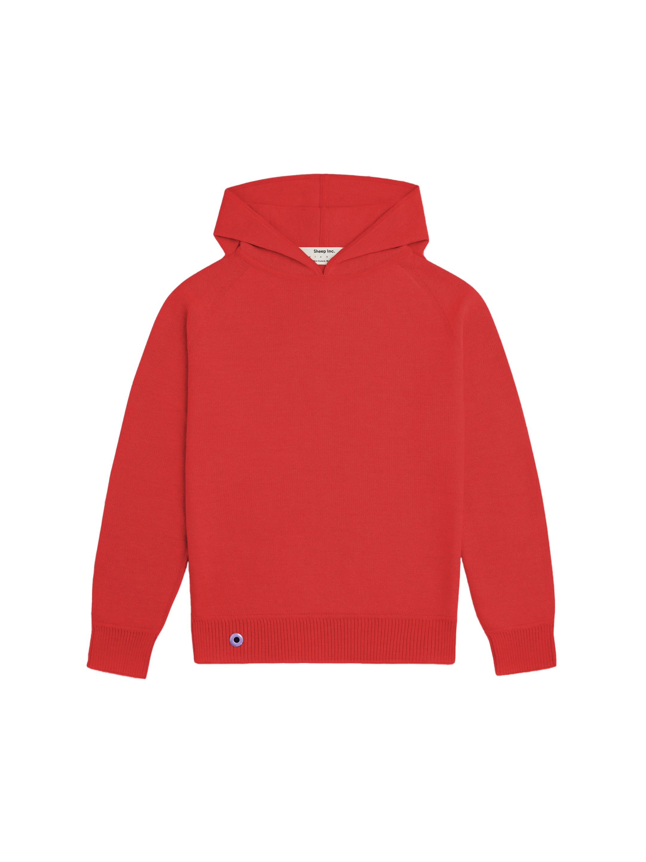 The Hoodie - Poppy Red Extra Small Sheep Inc.