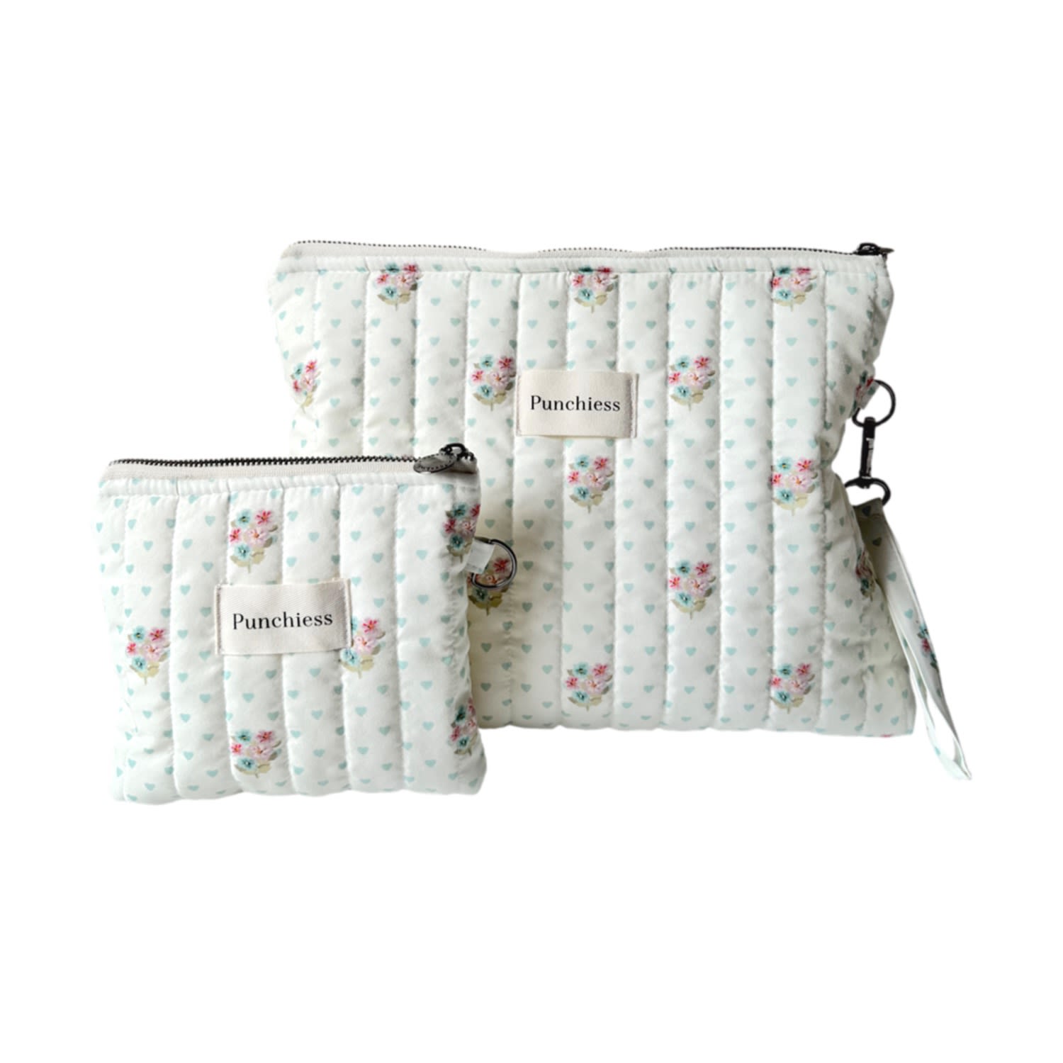 Punchiess Neutrals Vintage Toiletry Bag Set