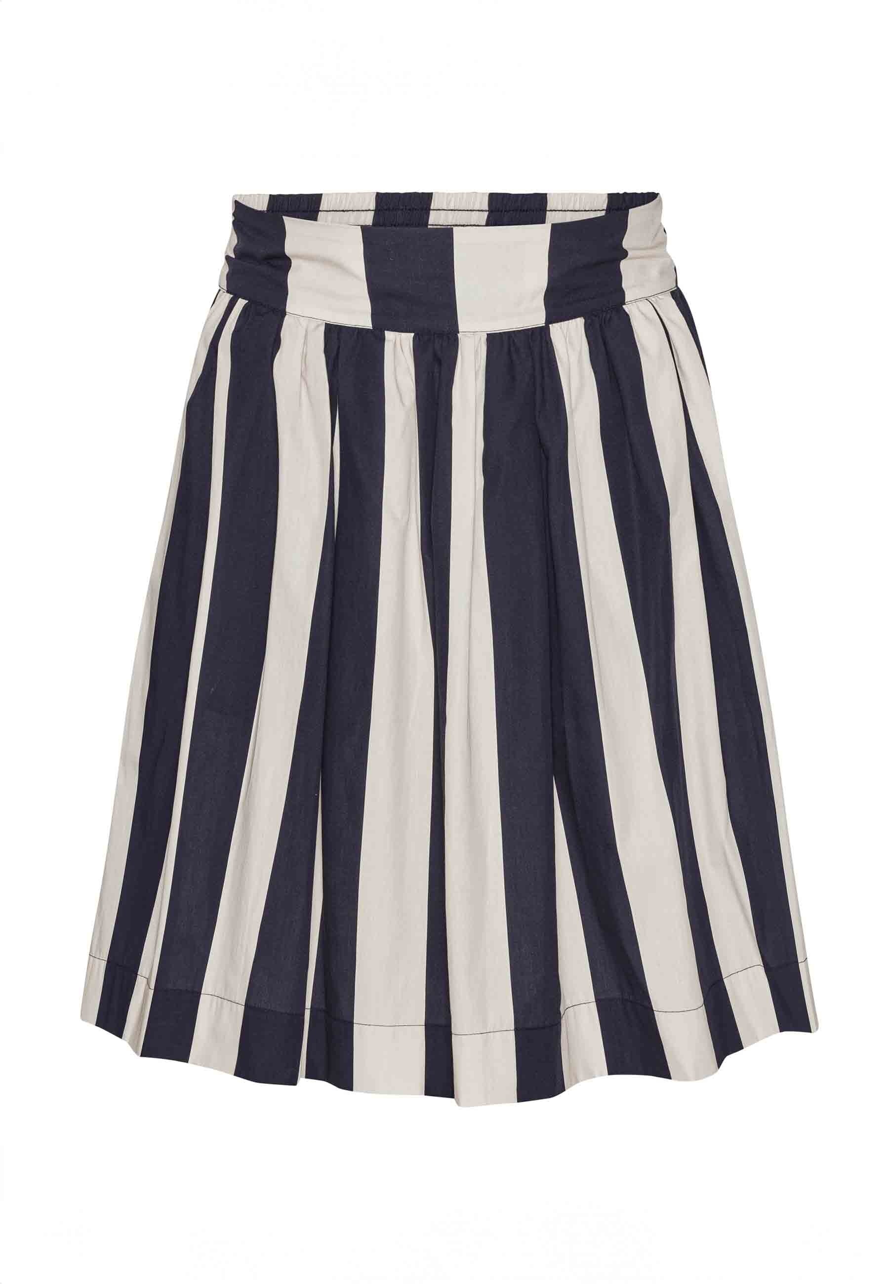 Grobund Women's Blue  Svala Skirt - The One With Stripes