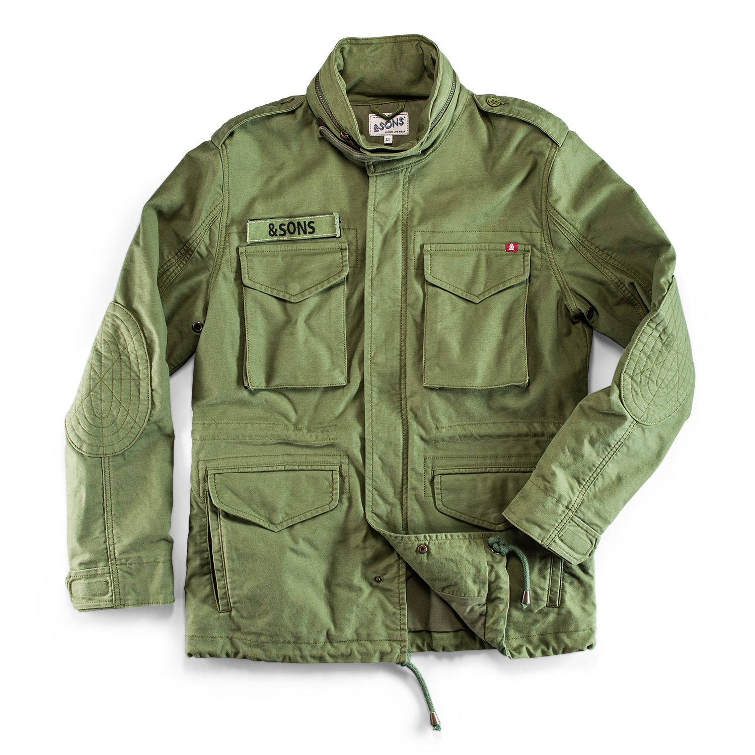 Surplus Army Jacket | &SONS Trading Co | Wolf & Badger