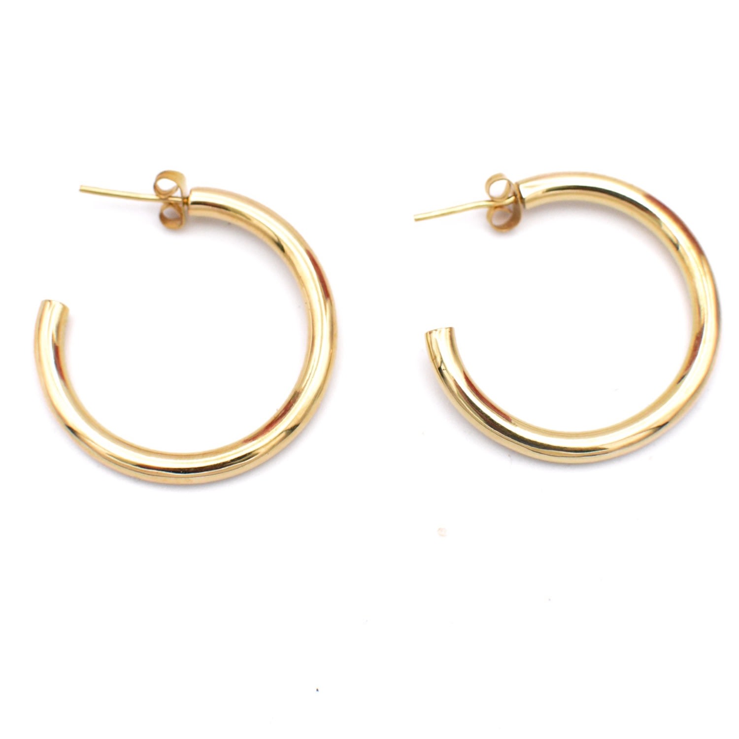 Lala Salama Women's Gold Classic Big Hoops In Gold