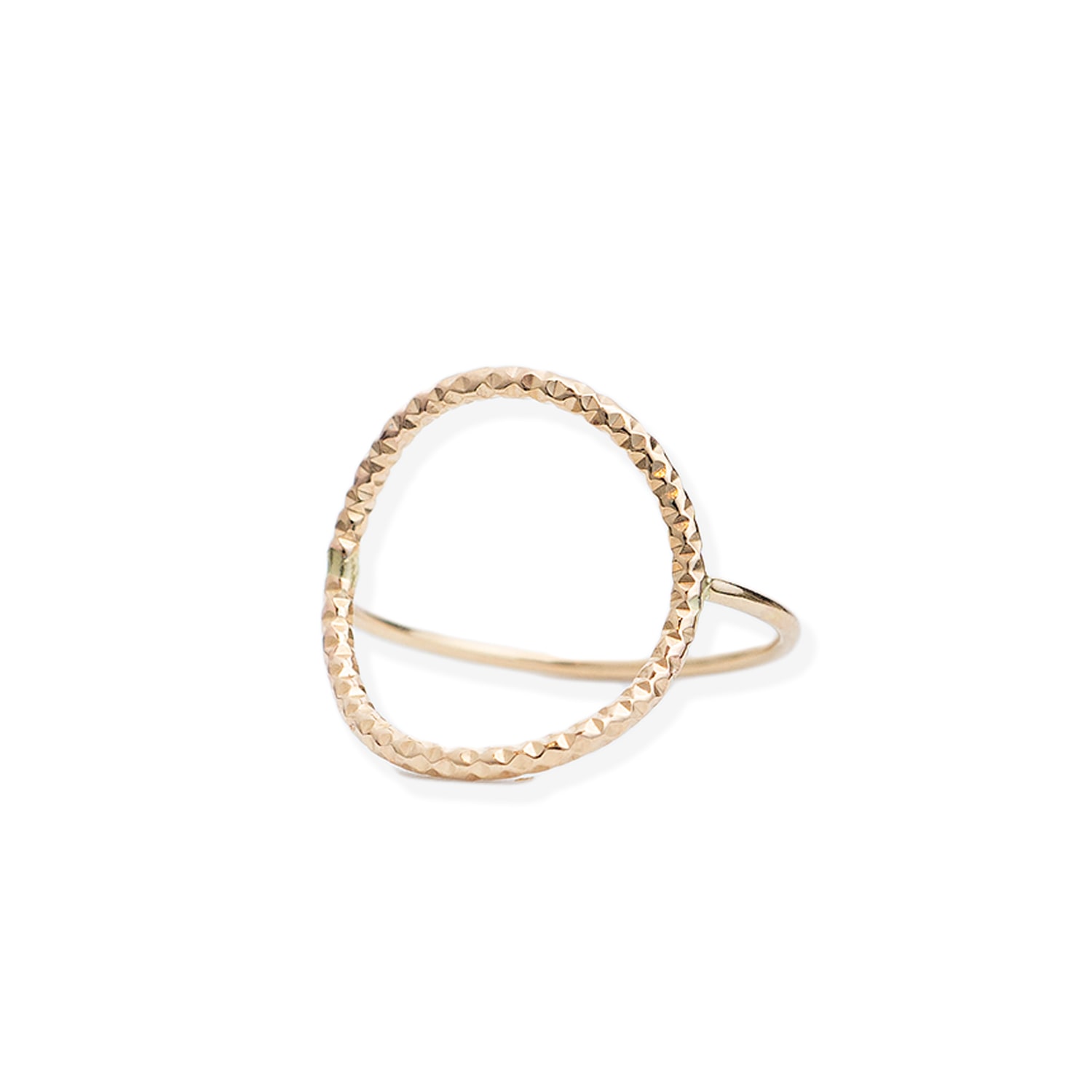 Kate Koel Women's Gold Open Circle Ring