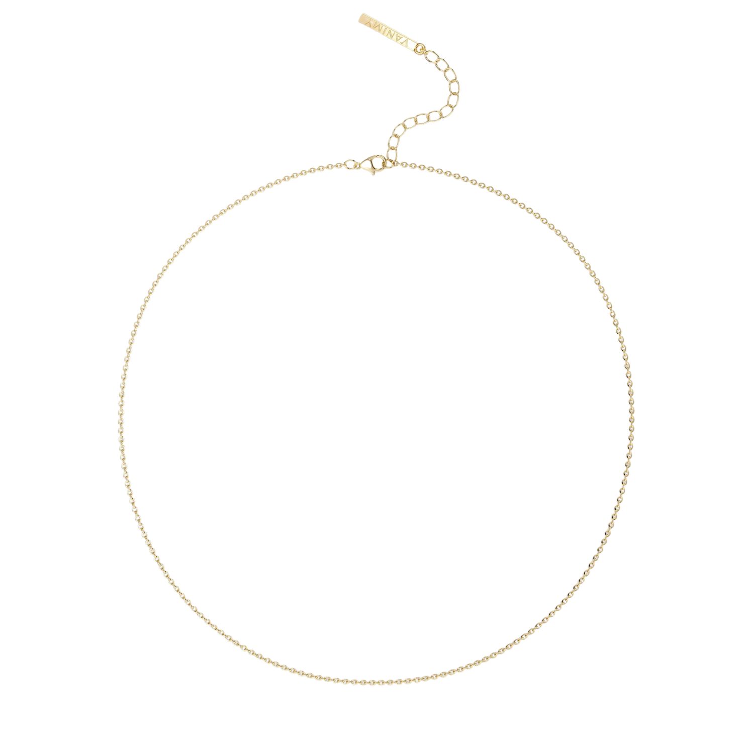Vanimy Women's Gold Basic Chain Necklace In Gold