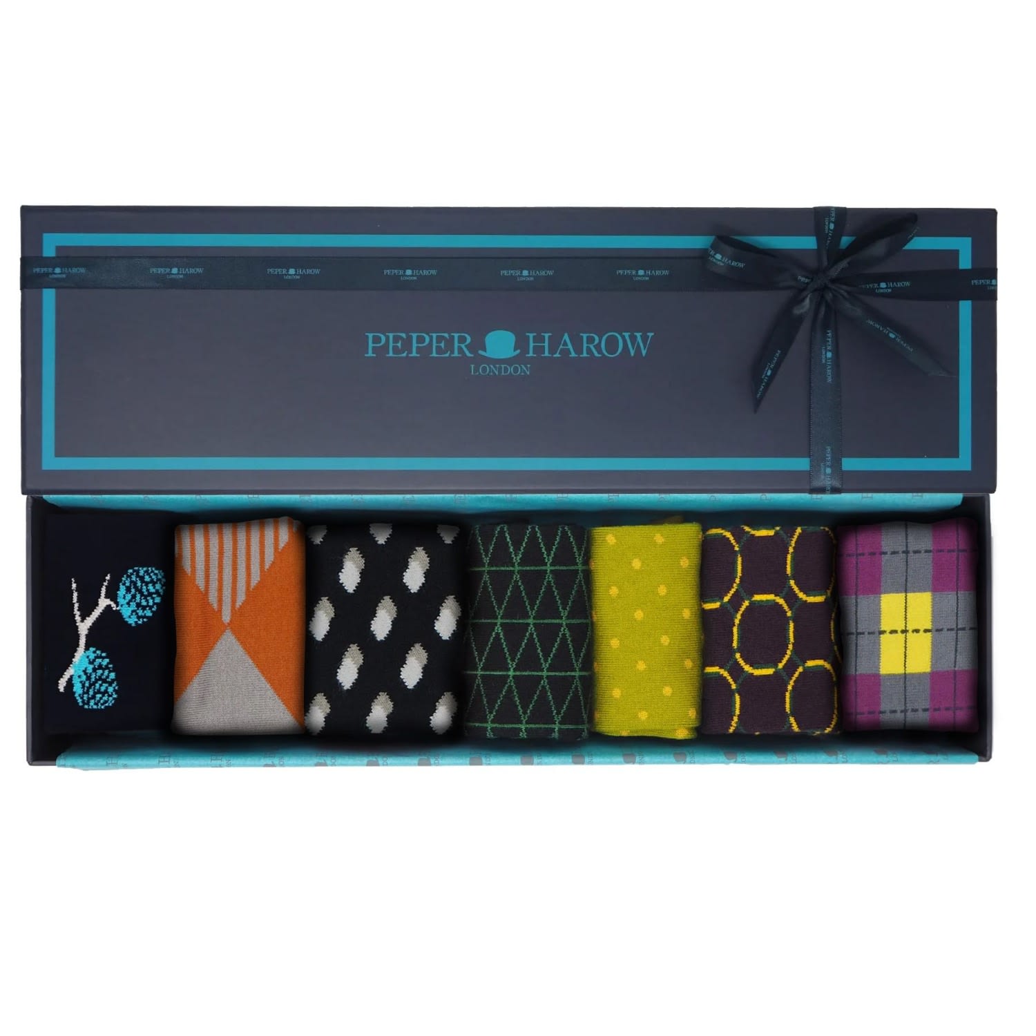 Peper Harow - Made In England Best Of British Men's Gift Box In Black/orange