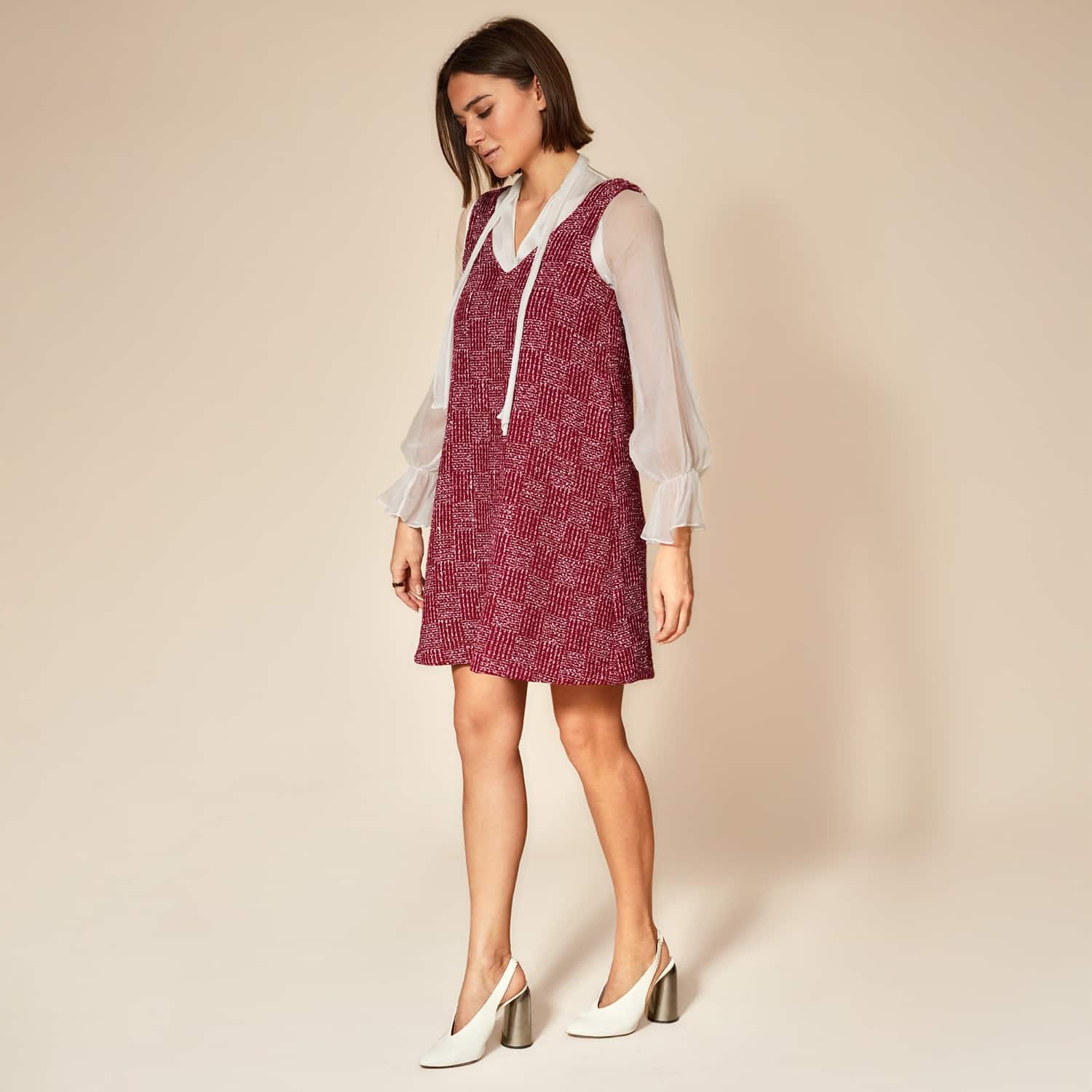 high neck boho wedding dress Long Sleeves Lace With Open back TN307 US14 / As Picture Bag/Case material:Canvas Vintage *Accessories are not included Amandla Stenberg did the