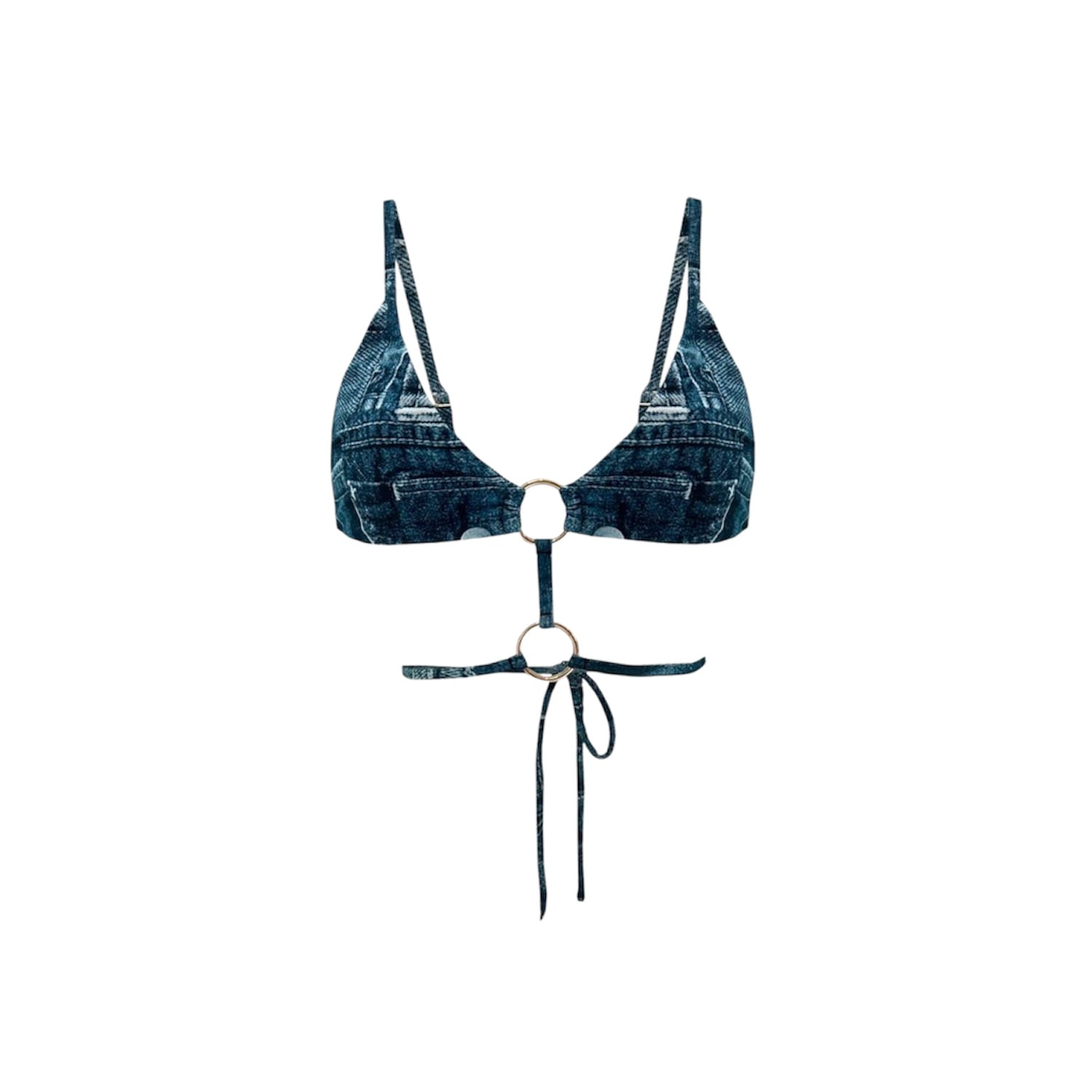 Adicora Women's Blue Dakota Bikini Top