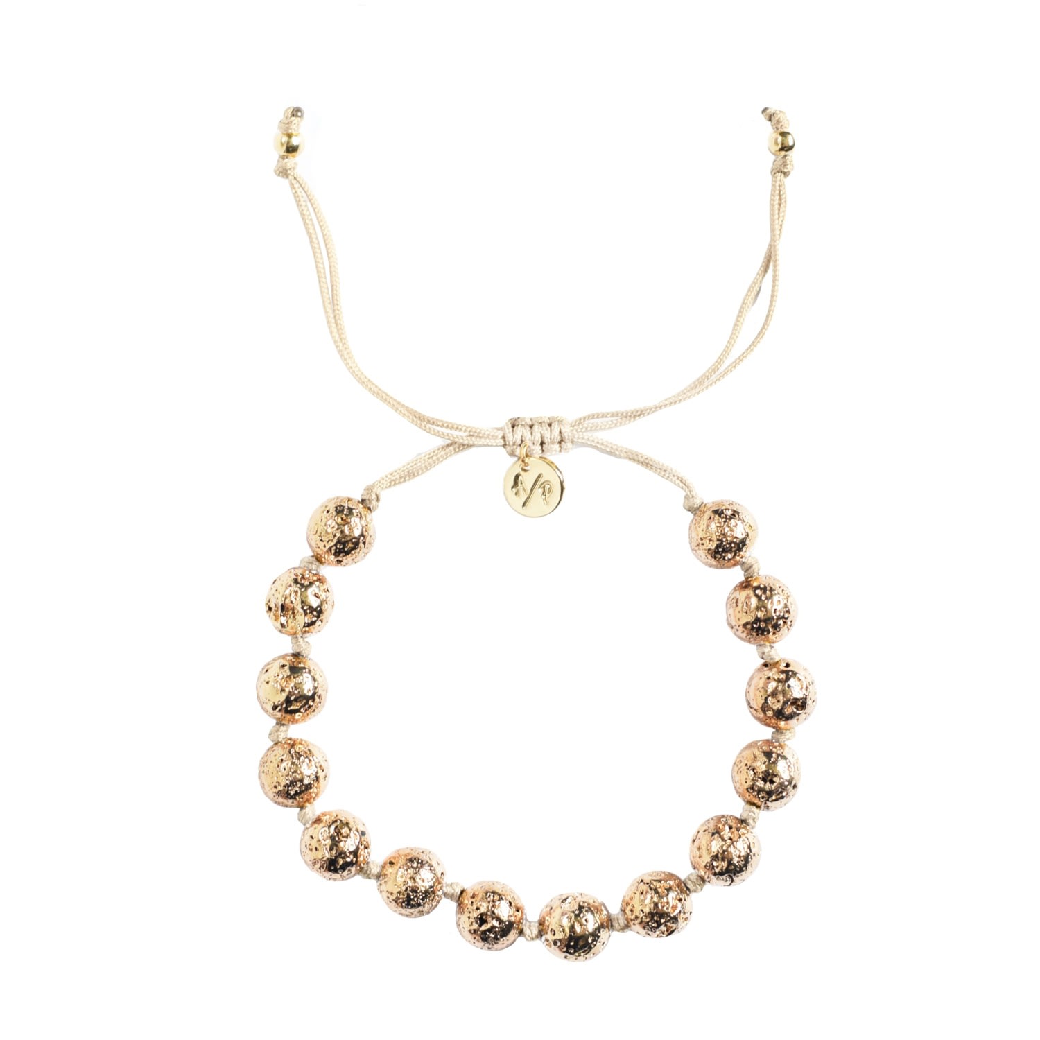 Adriana Pappas Designs Women's White Bella Bracelet On Colored Cord - Ivory In White