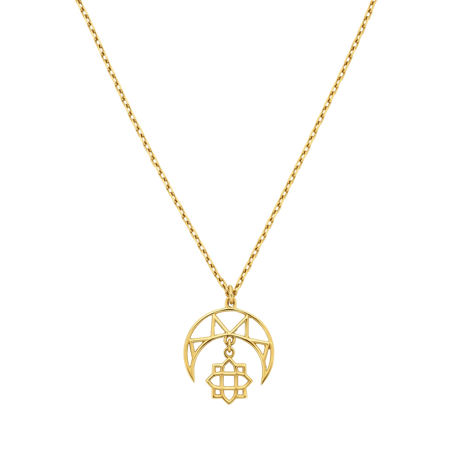 Zoe And Morgan Women's Balance Necklace Gold
