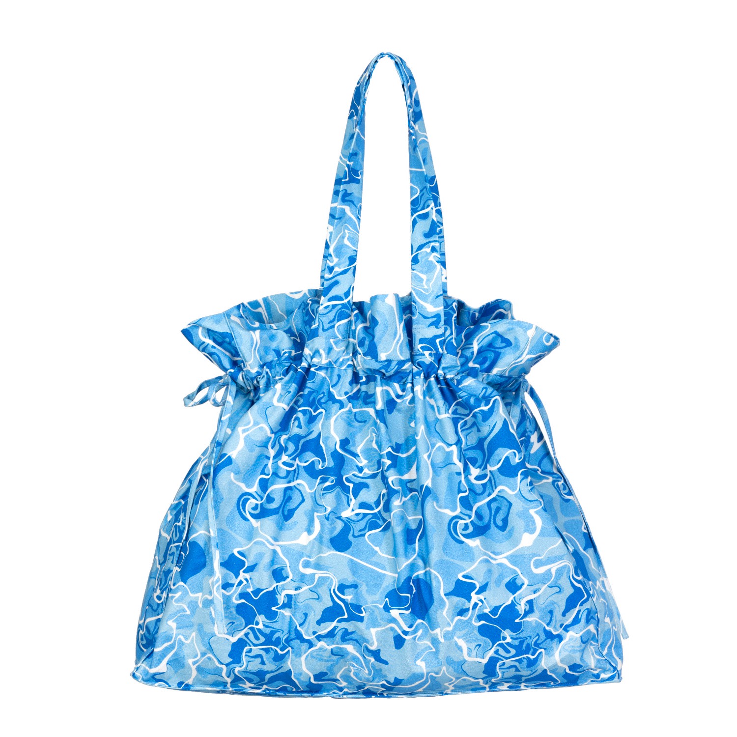 Jaaf Women's Blue Tote Bag In Pool Water Print