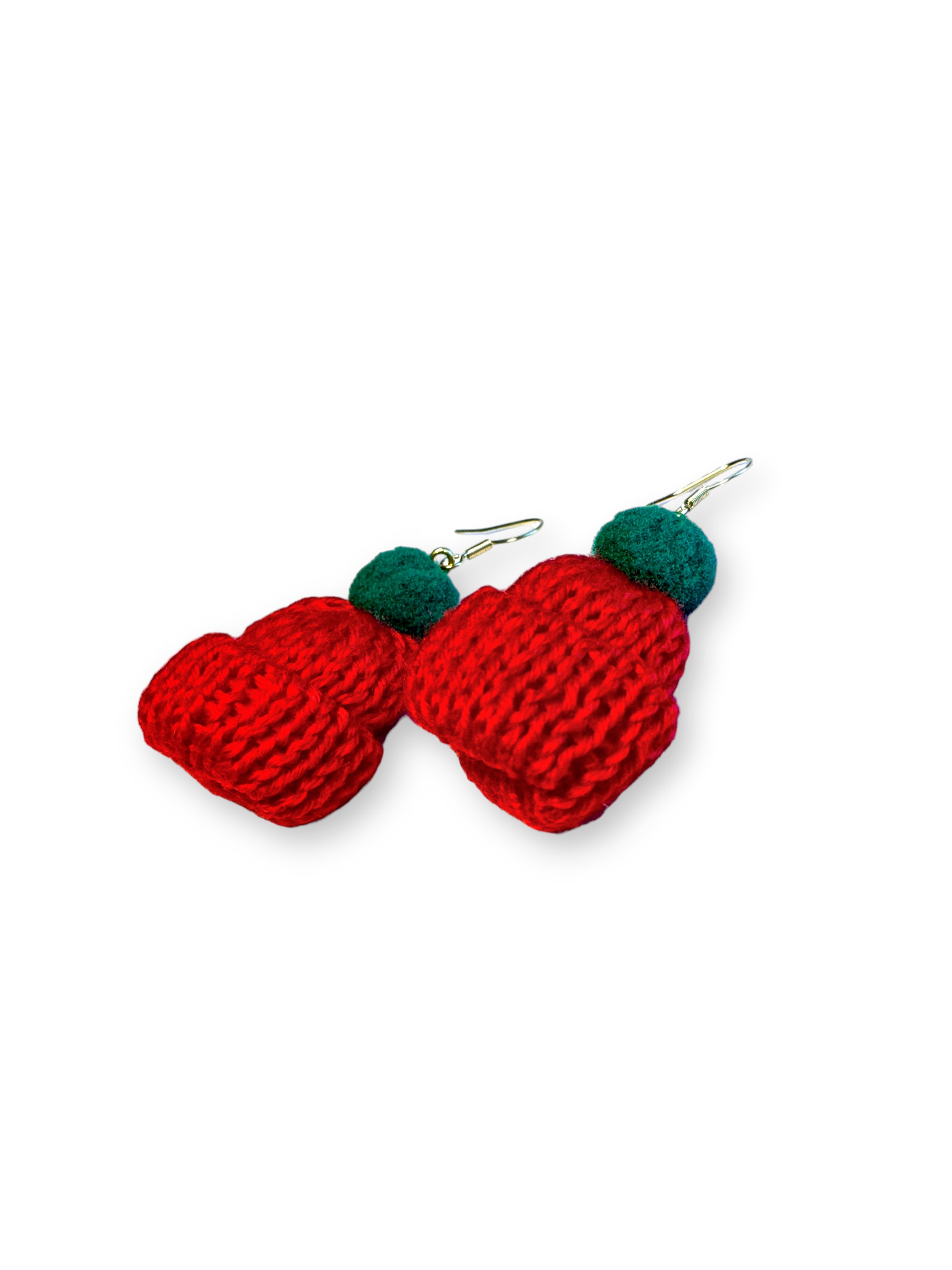 Women’s Red Santa’s Hat Earrings Serabondy