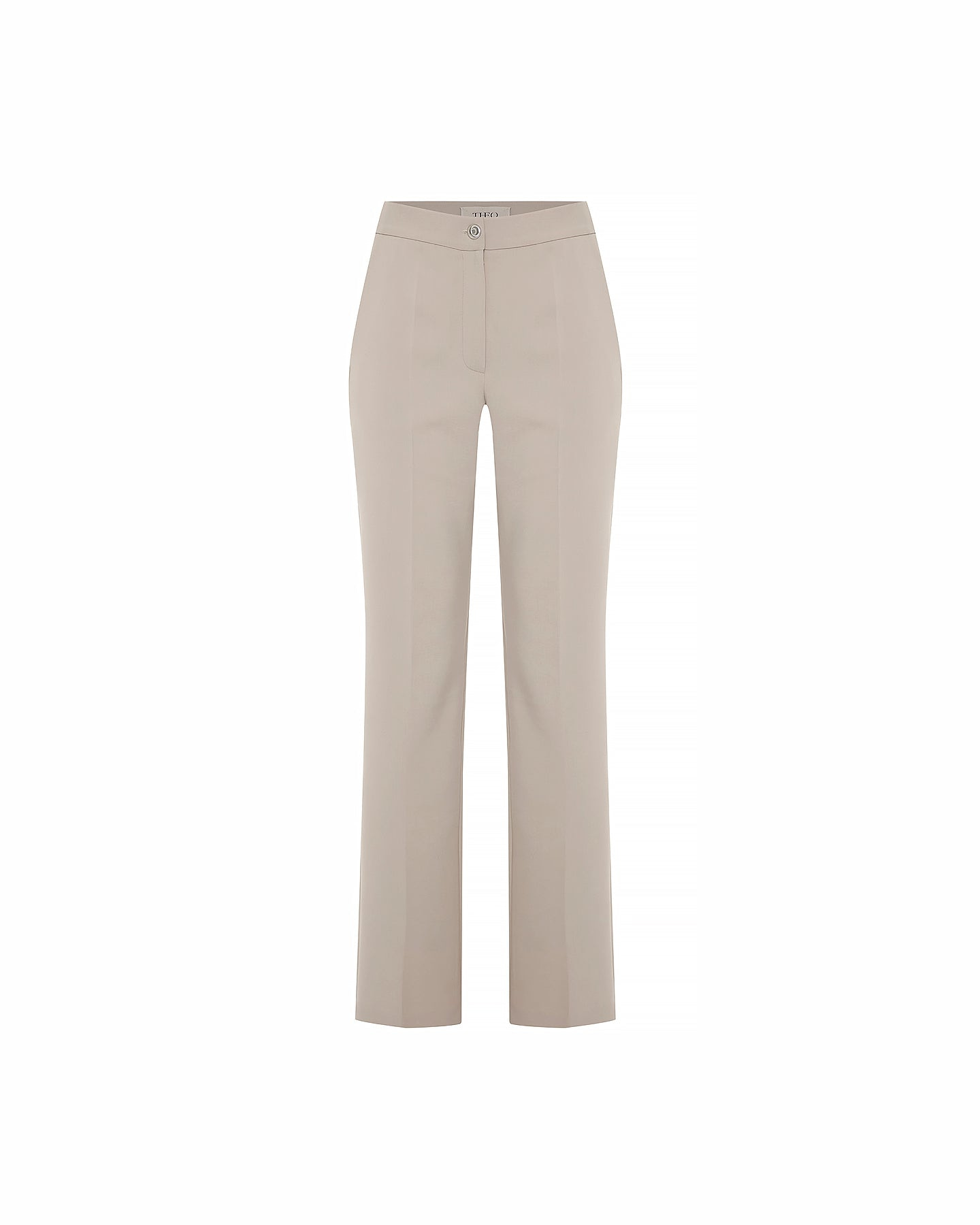 Theo The Label Daphne High-waist Side-slit Pant