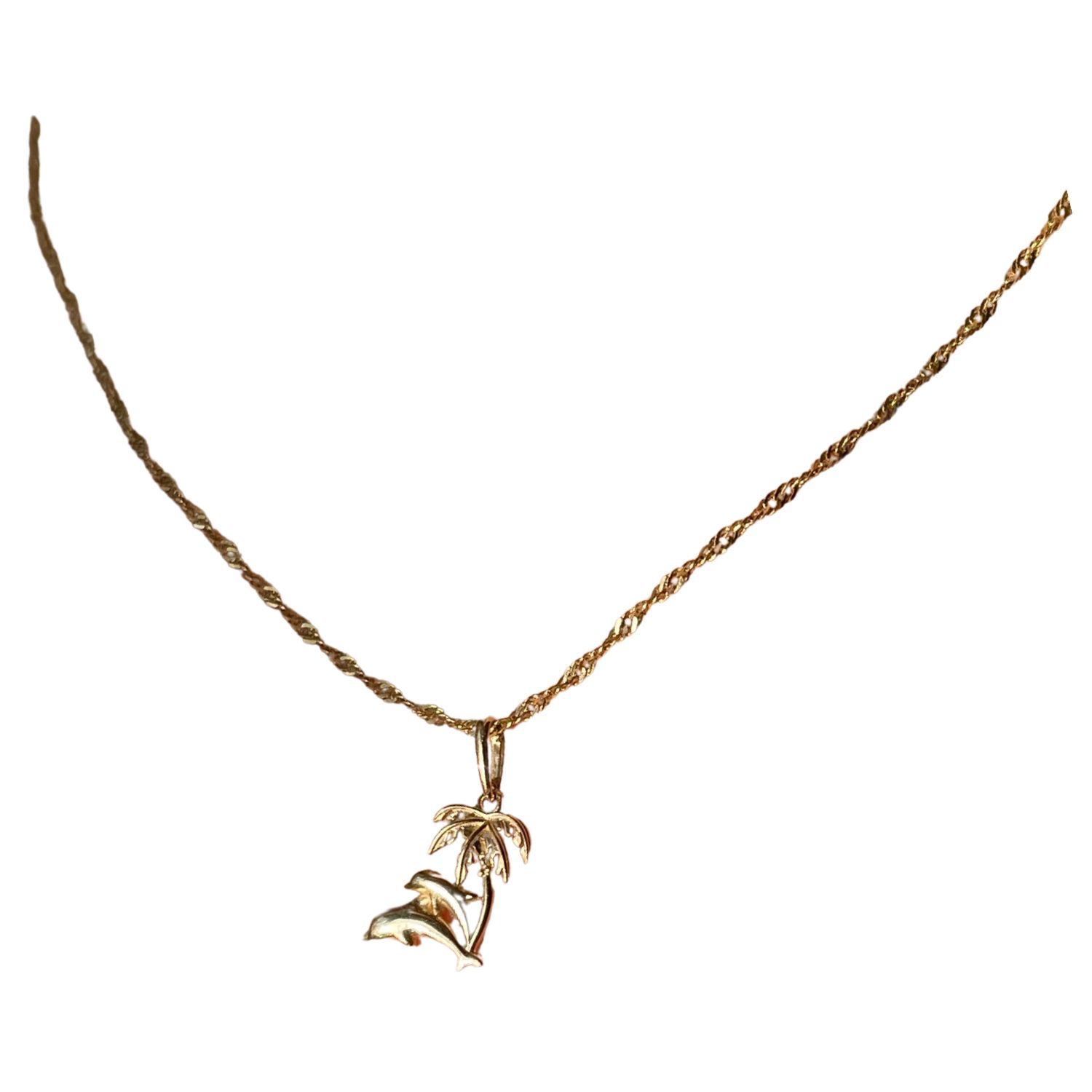 Miss May The Brand Women's Gold That Night In Acapulco Necklace