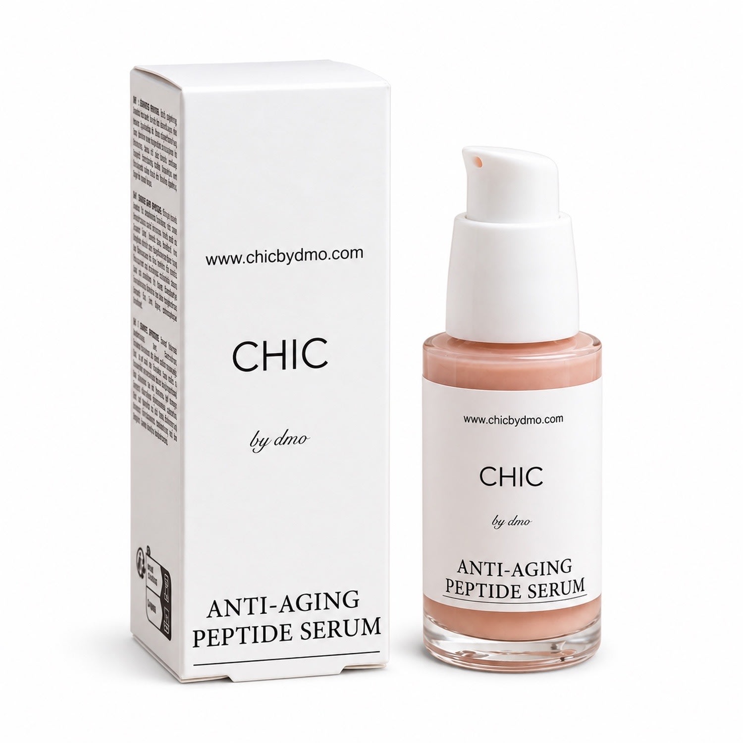 Pink Anti-Aging Peptide Serum | Chic by Dmo