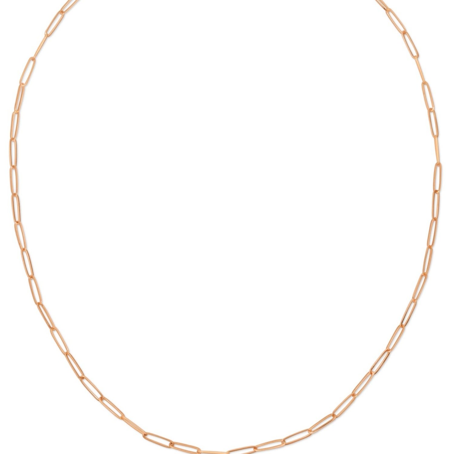 Maya Brenner Women's Element Long Link Chain - 14k Rose Gold - 16" In Gold