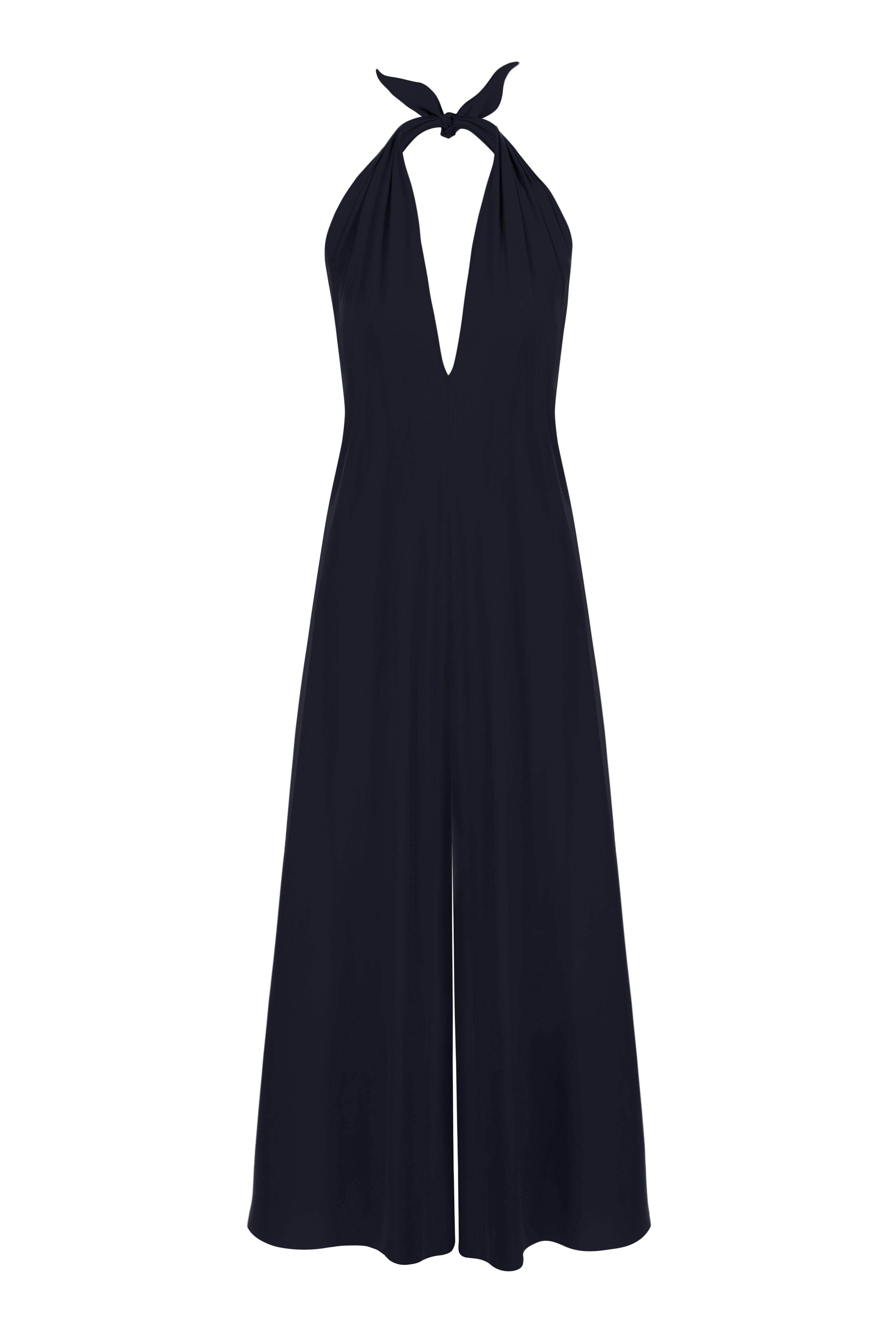 Sdress Women's Black / Yellow / Orange Lucinda Halterneck Jumpsuit In Black/yellow/orange