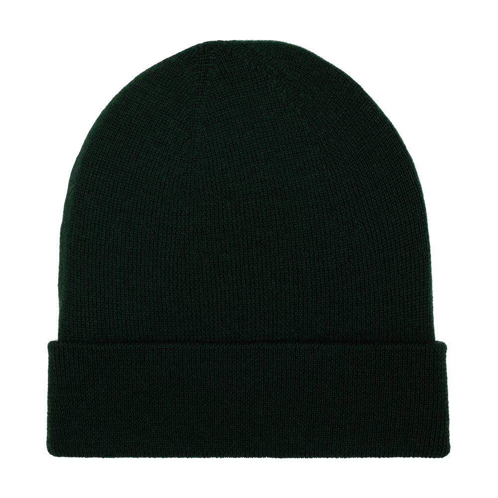 Paul James Knitwear Women's Heavyweight Merino Activewear Beanie - Military Green In Green