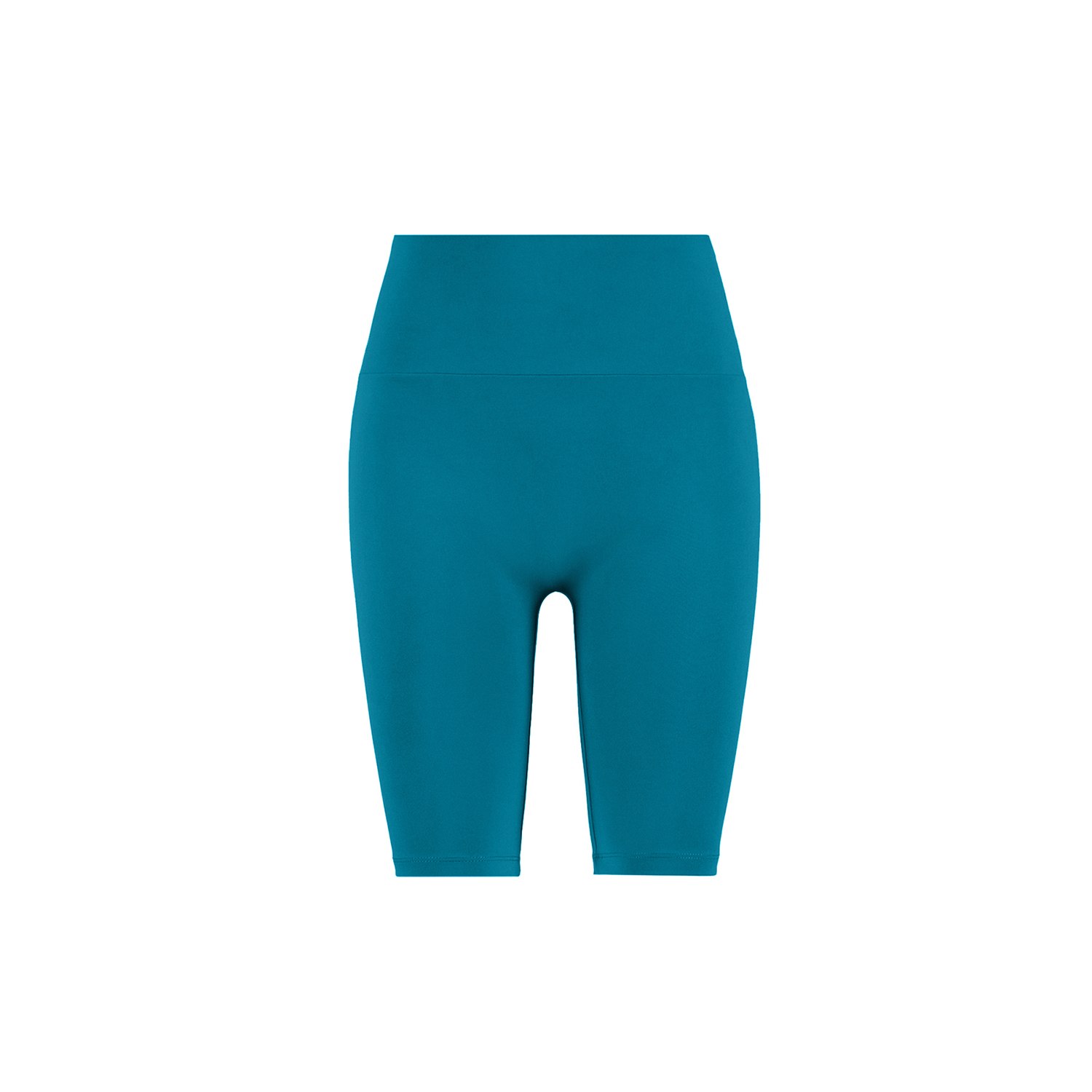 Yes Flâneuse Women's Erin Ruffles Edition Silky Soft Biker Leggings Mosaic Blue In Blue