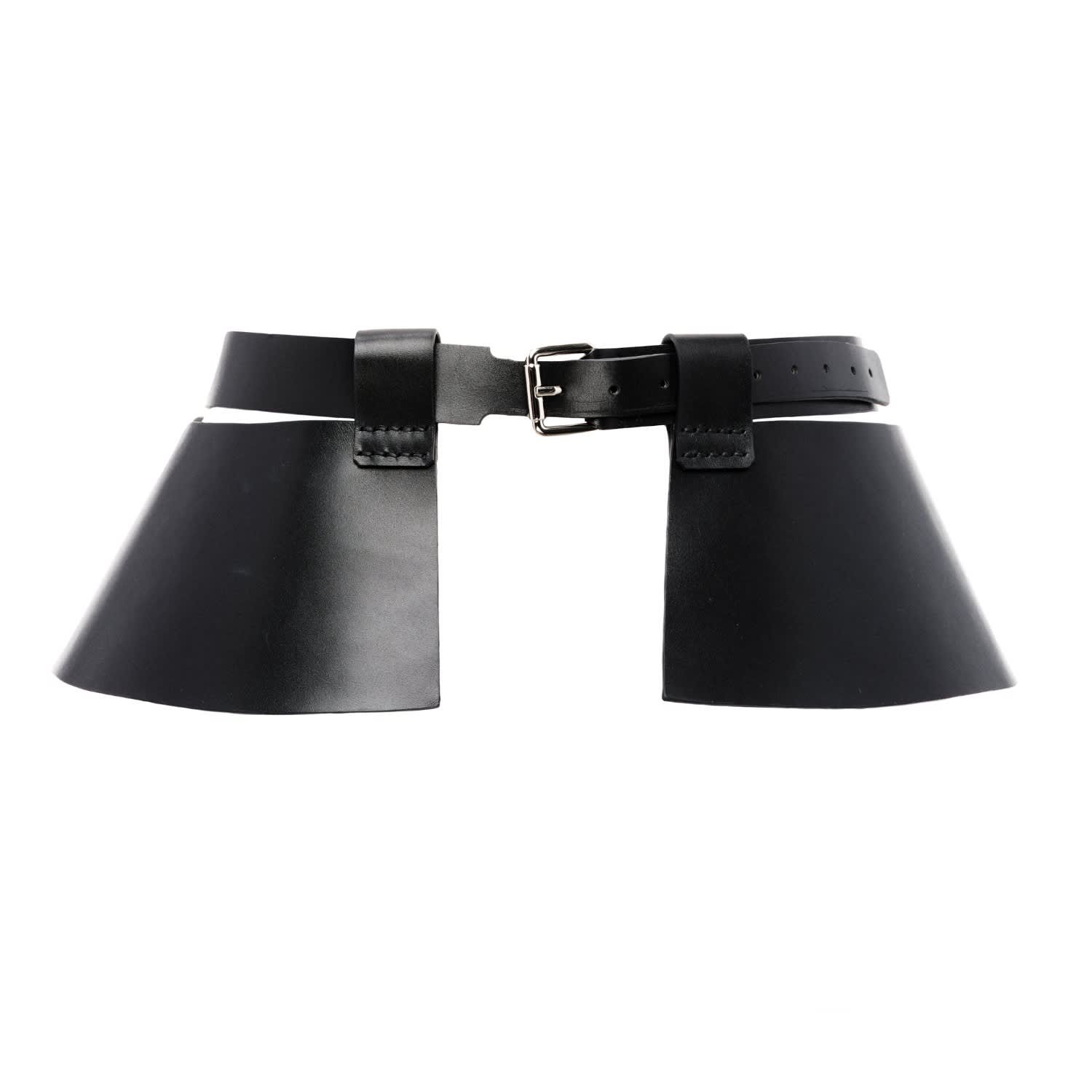 Leather Waist Peplum Belt Samara | PLIK x HAYA | Wolf & Badger Leather Waist Peplum Belt Samara | PLIK x HAYA | Wolf & Badger