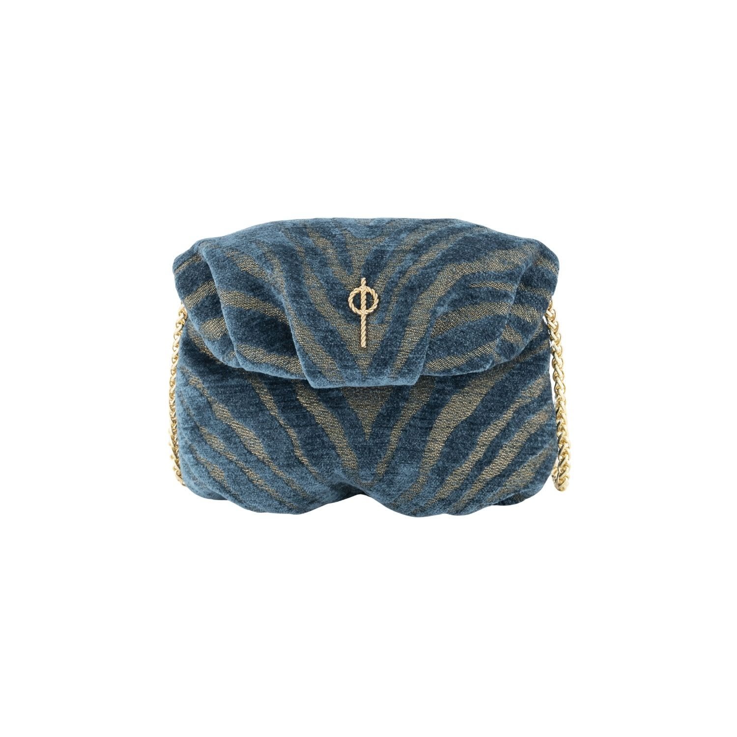 Otrera Women's Baby Leda Glitter Evening Snake Leda Blue