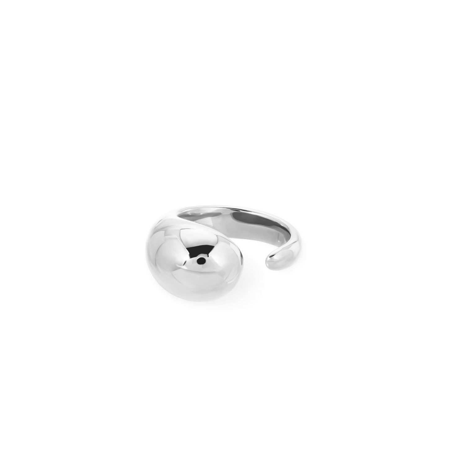 Women’s Lena Dome Ring - Silver Naiia