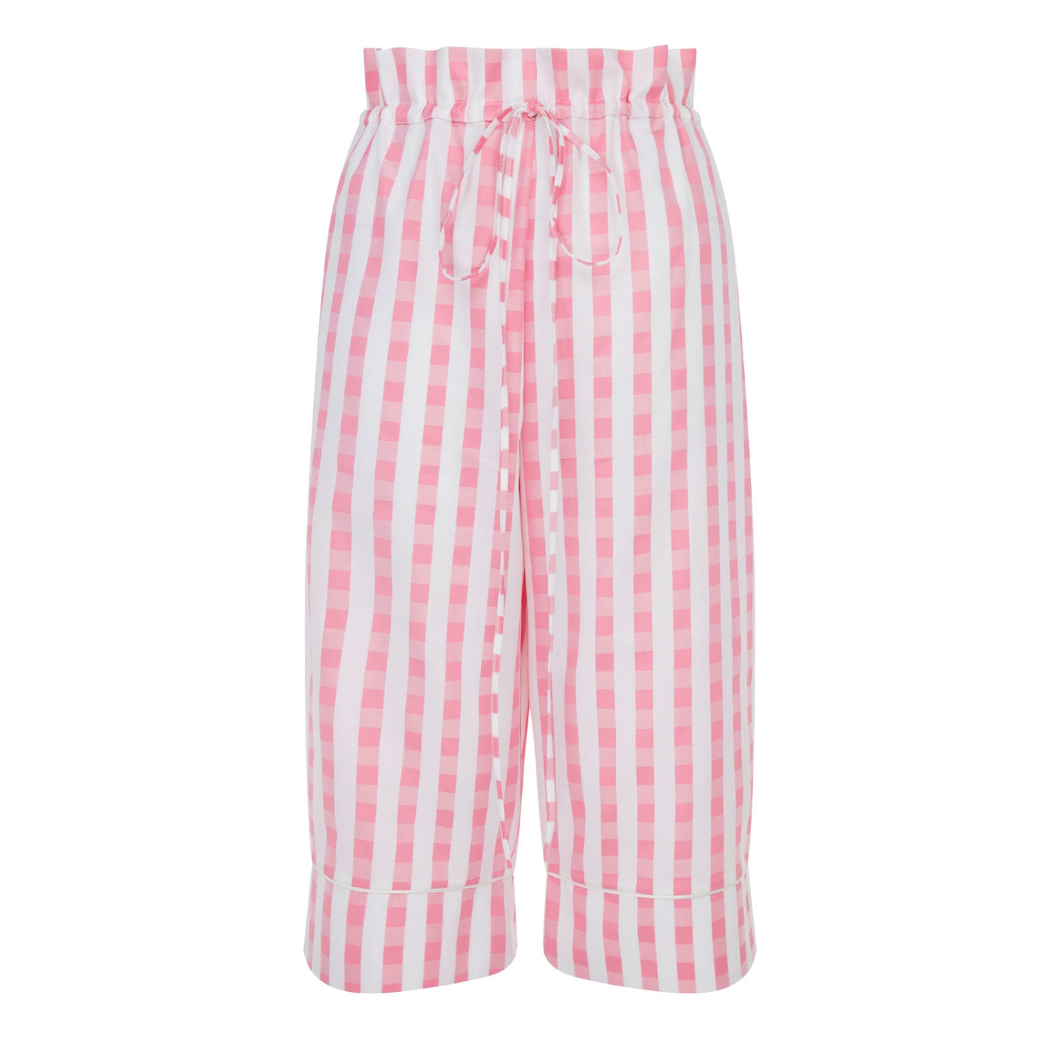 Pink / Purple La La Lady Peggy Pyjama Pants Gingham Small Lisa the Label