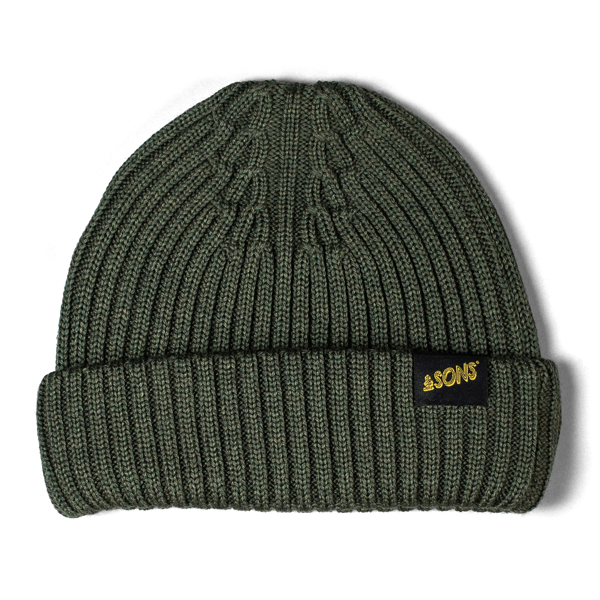 Men’s Forest Green Atlantic Watch Beanie One Size &Sons Trading Co