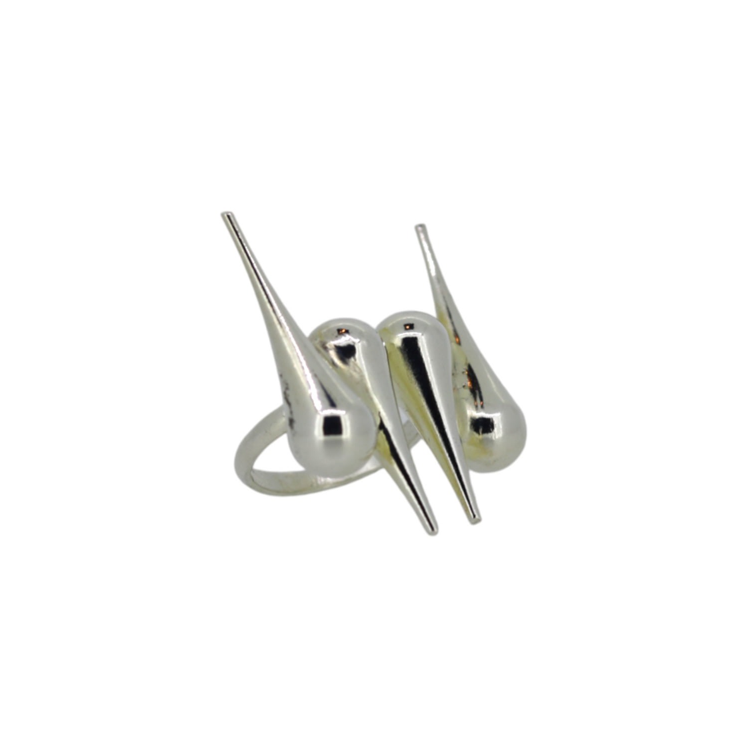 Vickisarge Women's The Quad Ring In Silver