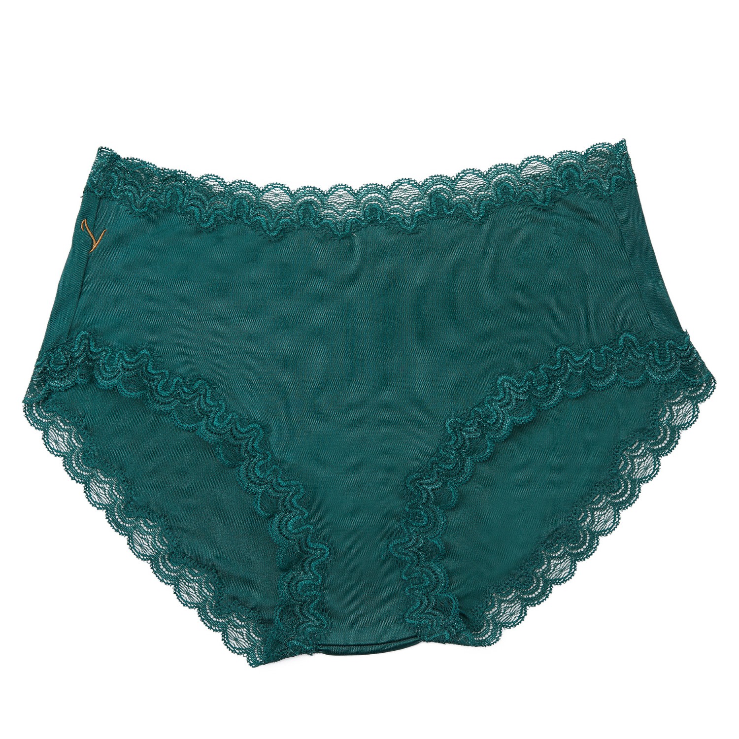 Uwila Warrior Women's Green Soft Silk Briefs - Smoke Pine In Brown