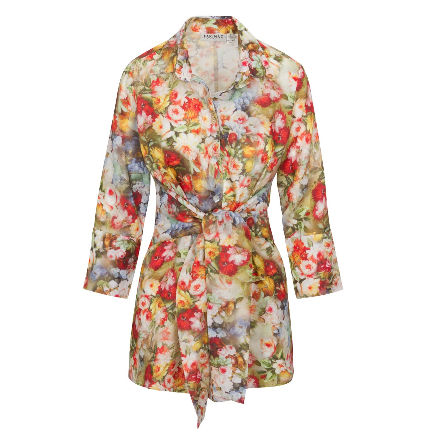 Farinaz Women's Rapture Tunic - Wild Flower Renaissance